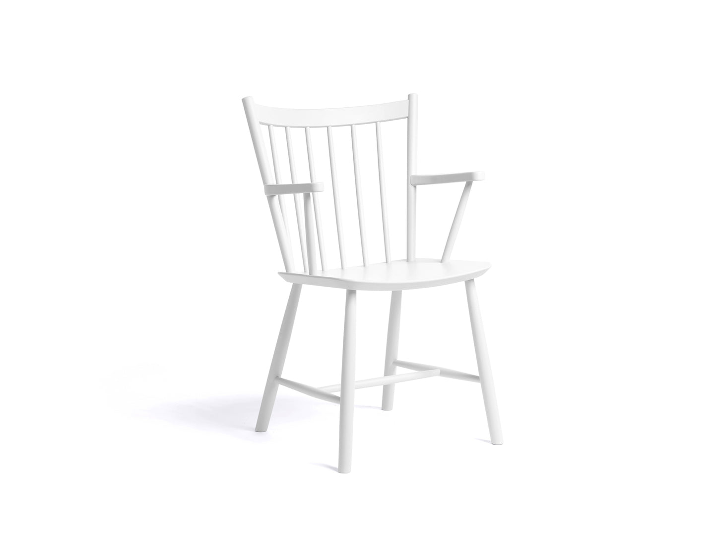 White Painted Beech J42 chair by HAY