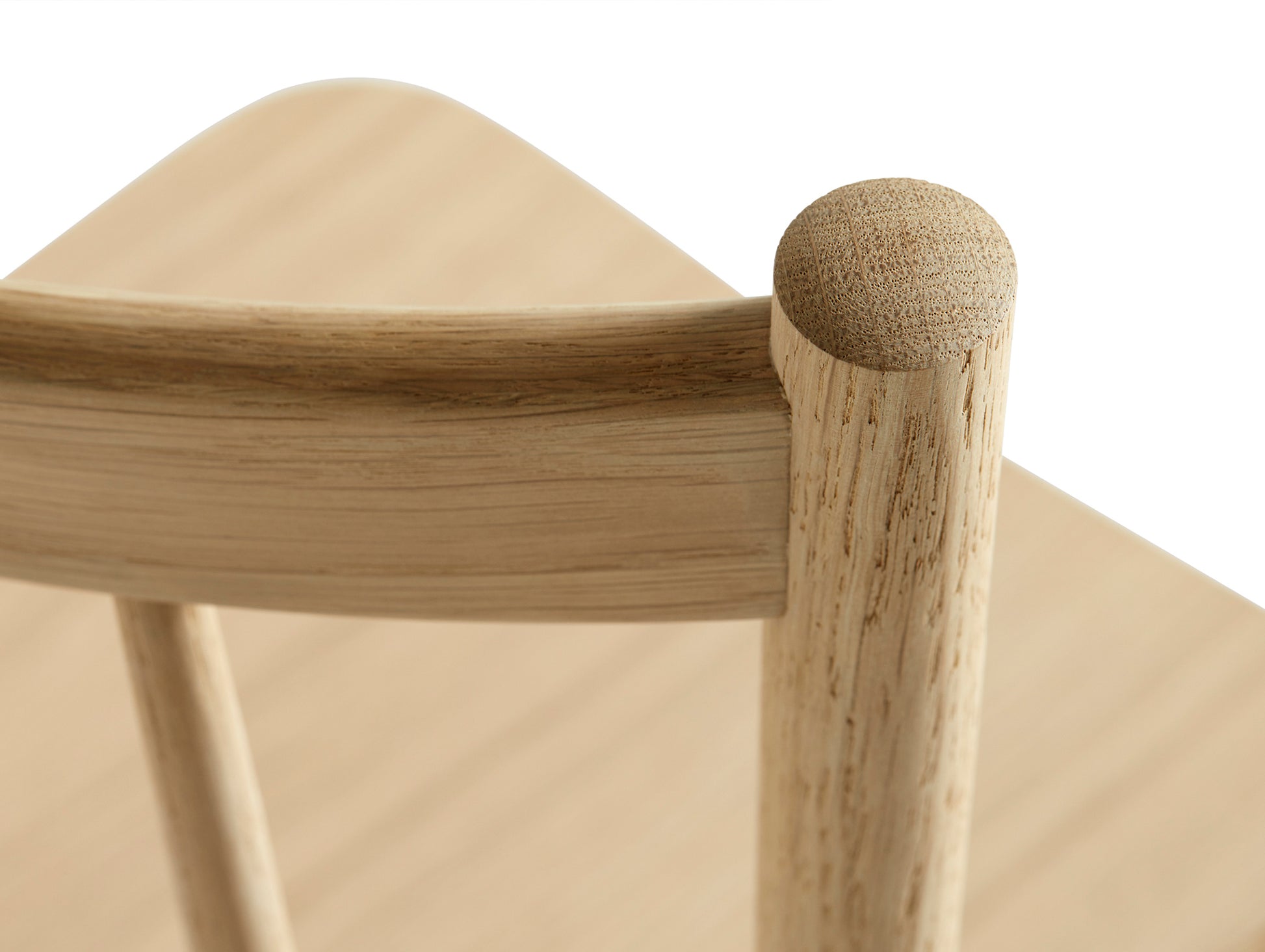 Lacquered Oak J42 chair by HAY