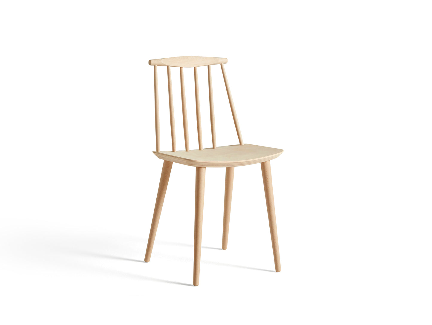 J77 dining chair by HAY - Untreated Beech