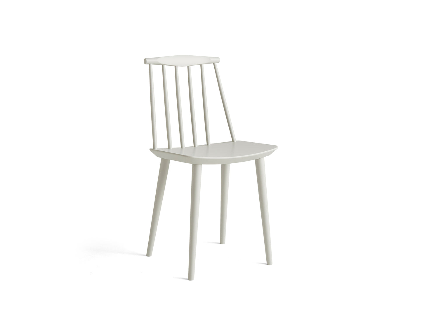 J77 dining chair by HAY - Warm Grey Beech 