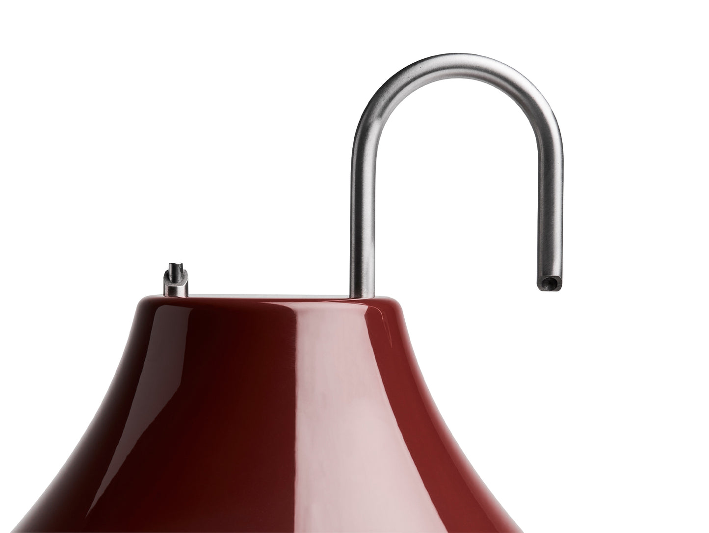 Mousqueton Portable Lamp by HAY - Iron Red