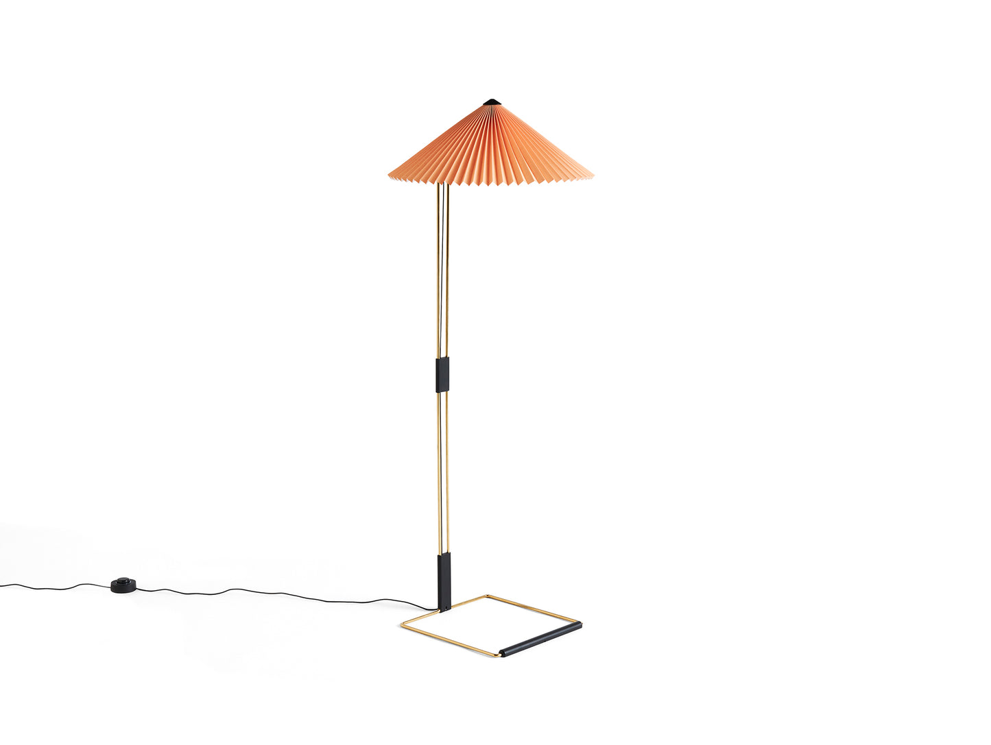 Matin Floor Lamp by HAY - Peach Shade