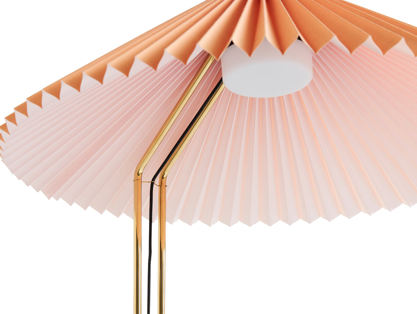 Matin Floor Lamp by HAY - Peach Shade