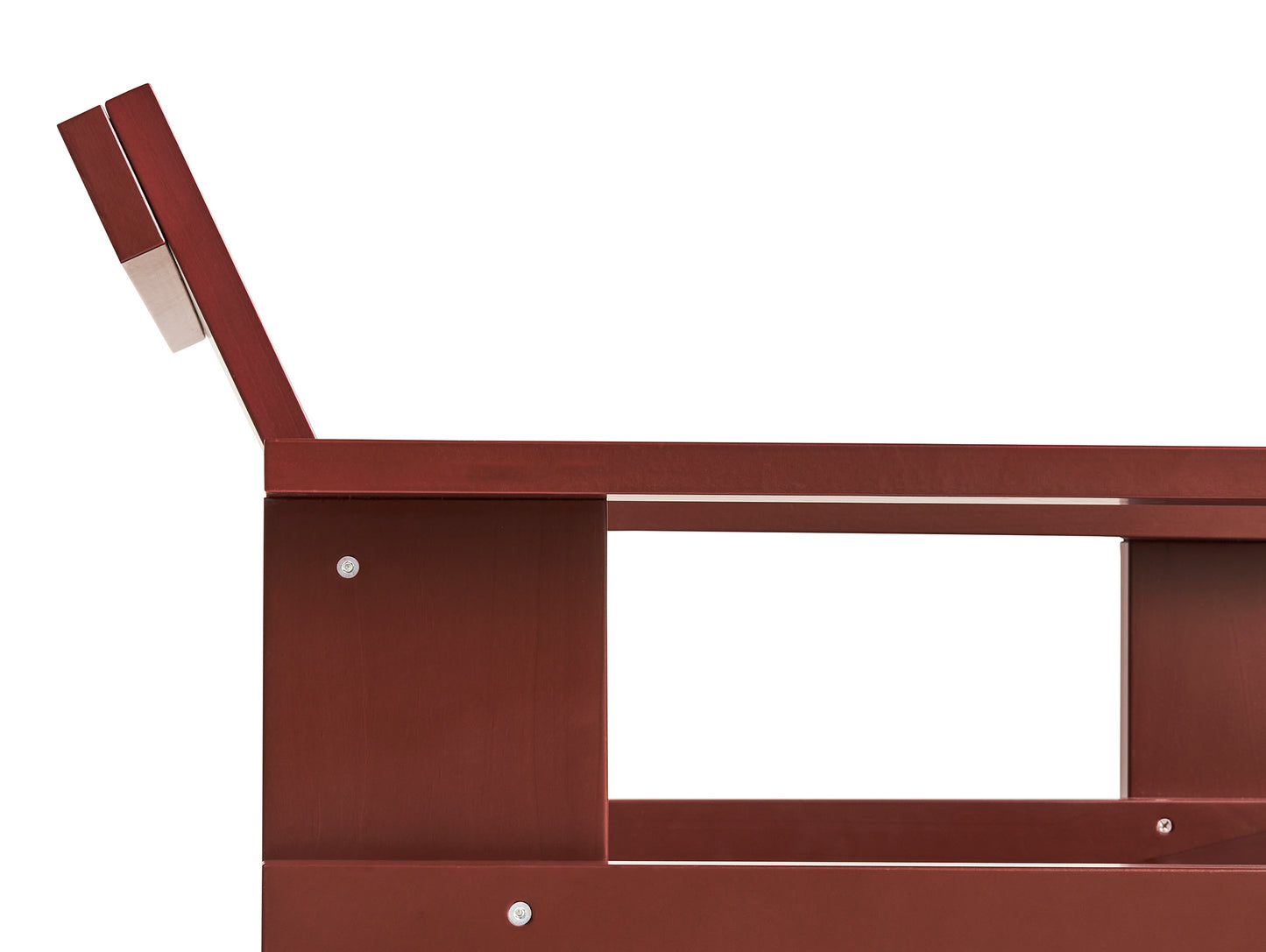 Crate Lounge Chair by HAY - Iron Red
