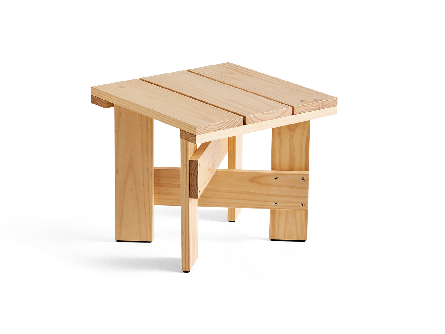 Crate Low Table by HAY - Lacquered Pinewood