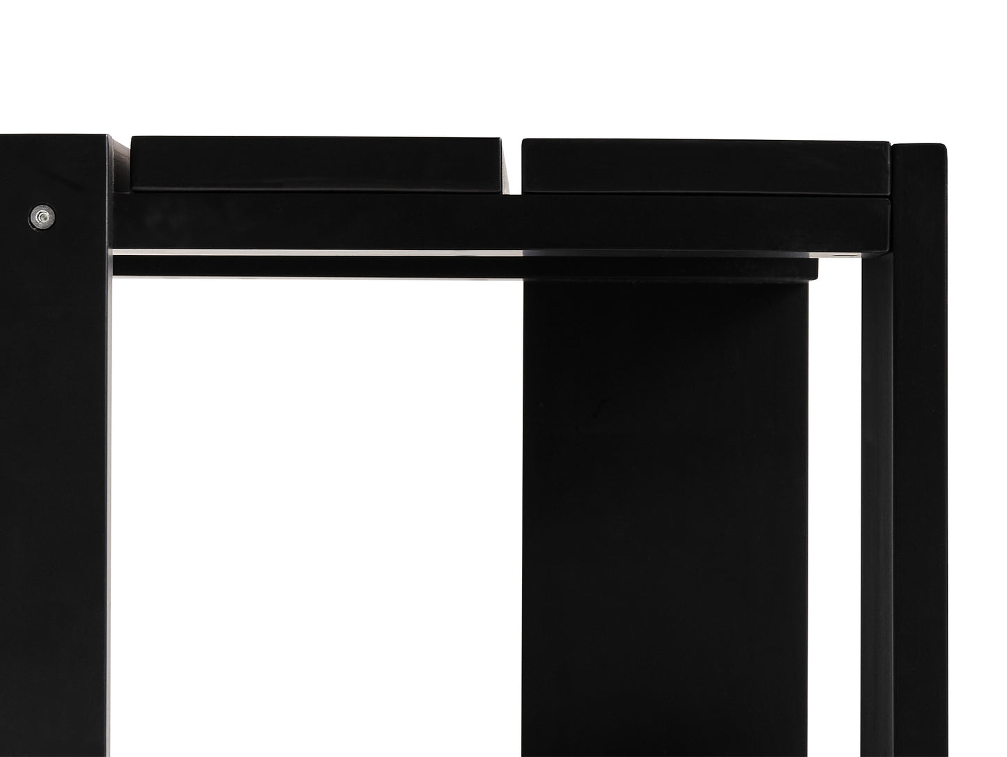 Crate Low Table by HAY - Black Lacquered Pinewood