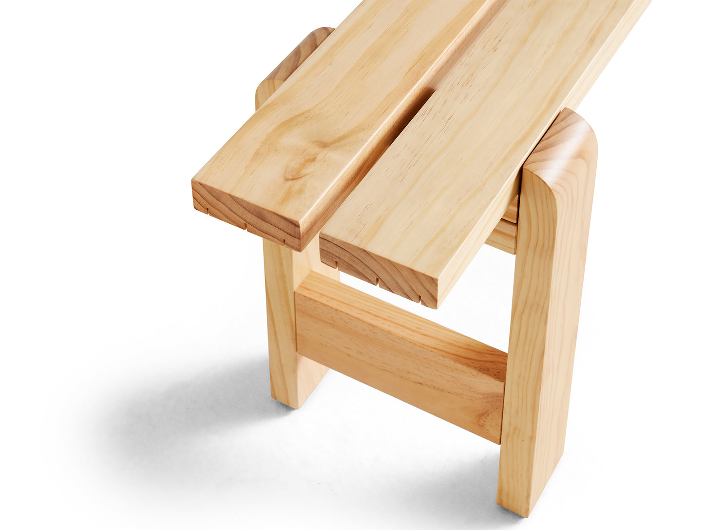 Weekday Bench by HAY - Length: 140 cm / Lacquered Pinewood