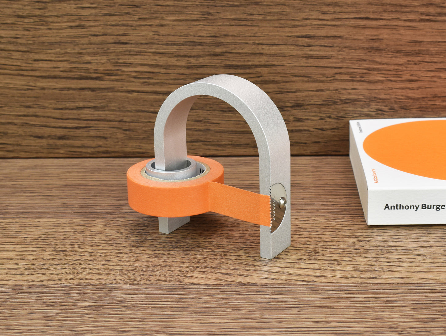 Hoop Tape Dispenser by Andhand - Silver Lustre