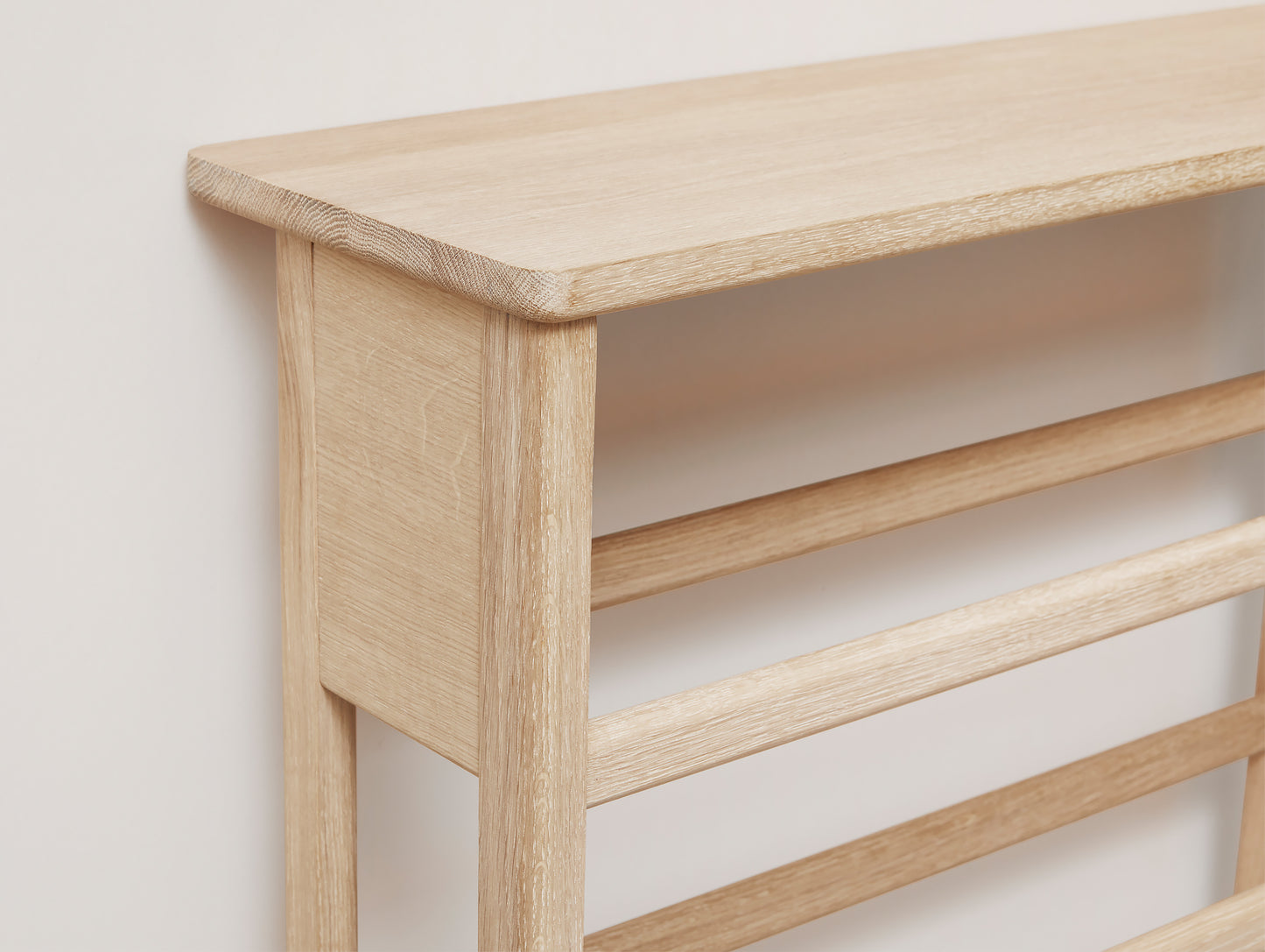 Form & Refine A Line Shoe Rack - White Oiled Oak