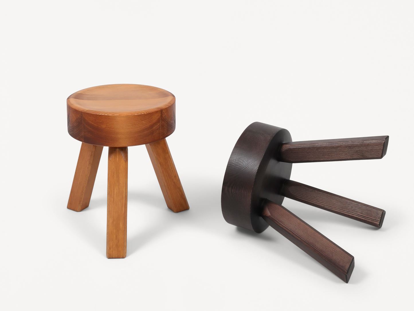 Frama AML Stool - Oiled Pine and Dark Oiled Pine