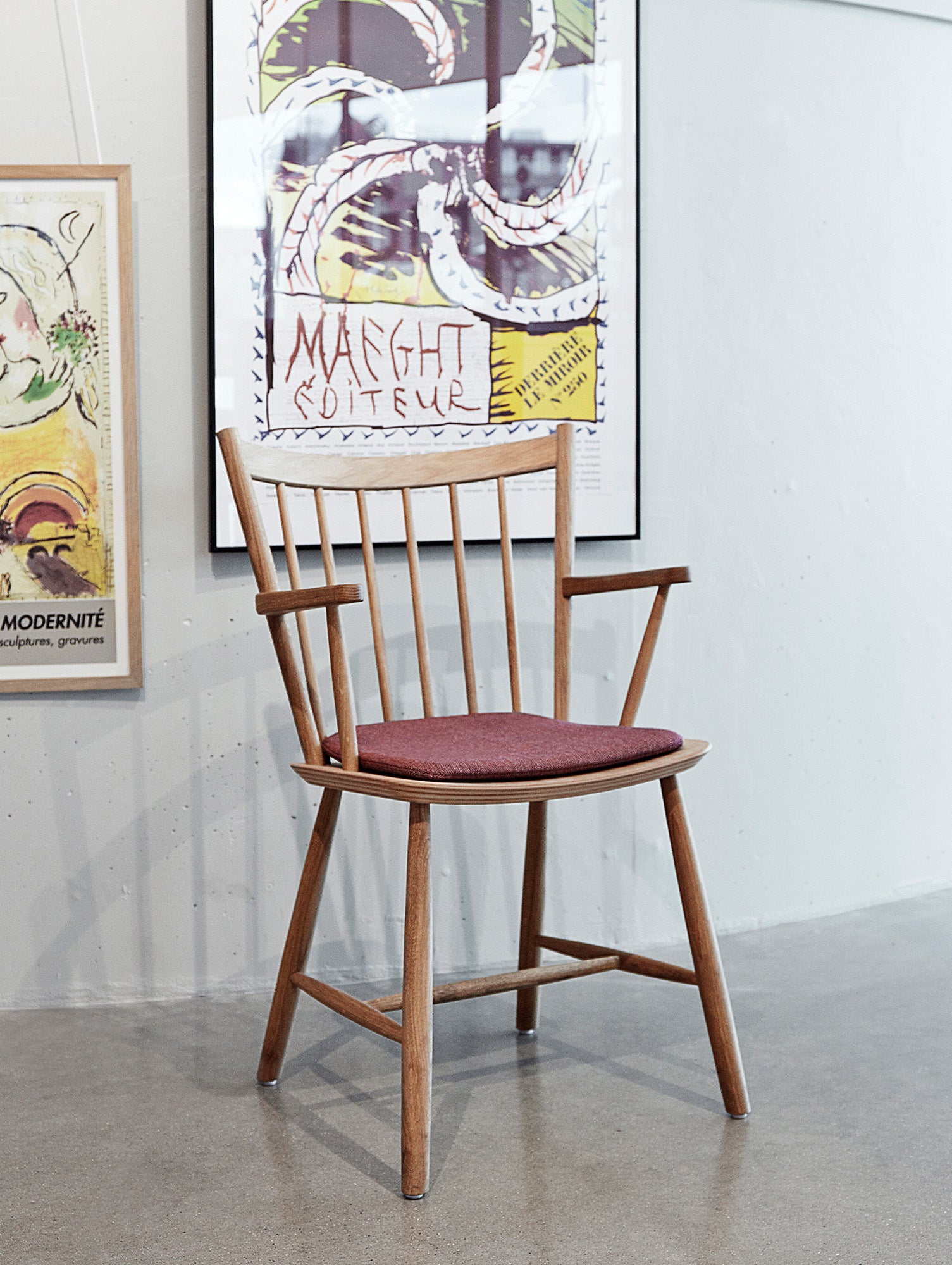 Oiled Oak J42 chair by HAY