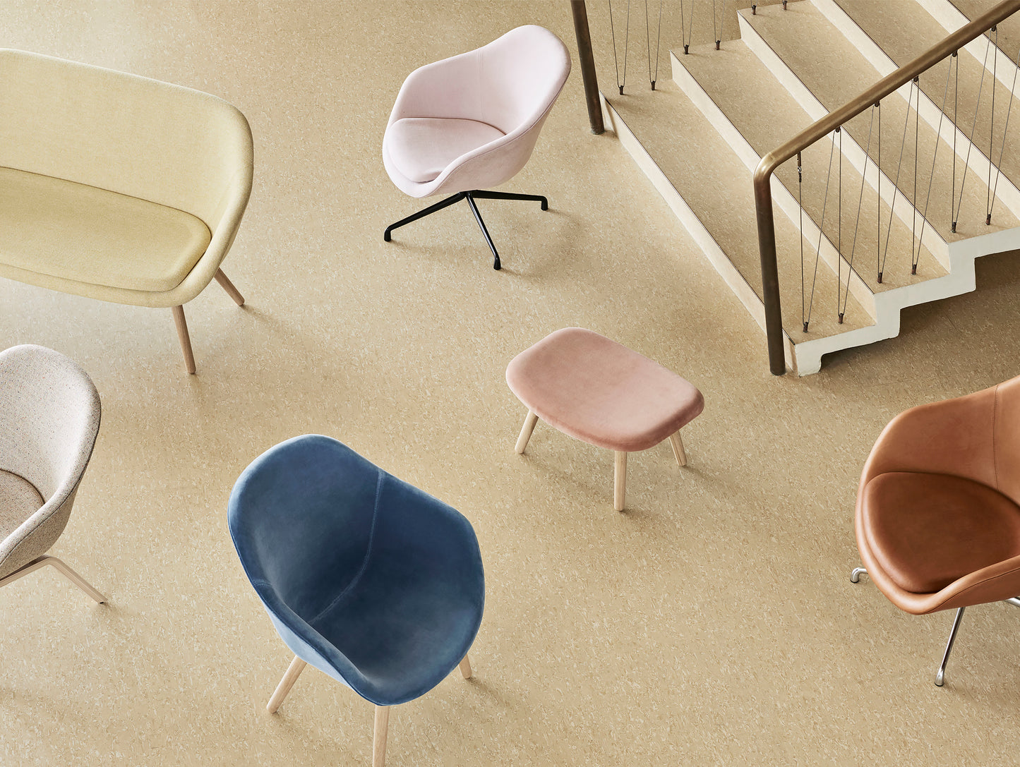 HAY About A Lounge Ottoman - AAL Family