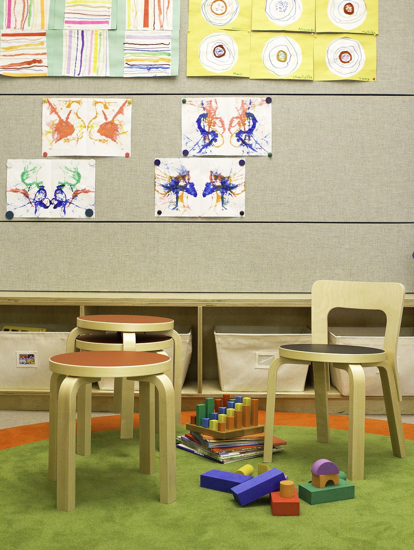 Alvar Aalto Children's Chair N65 by Artek