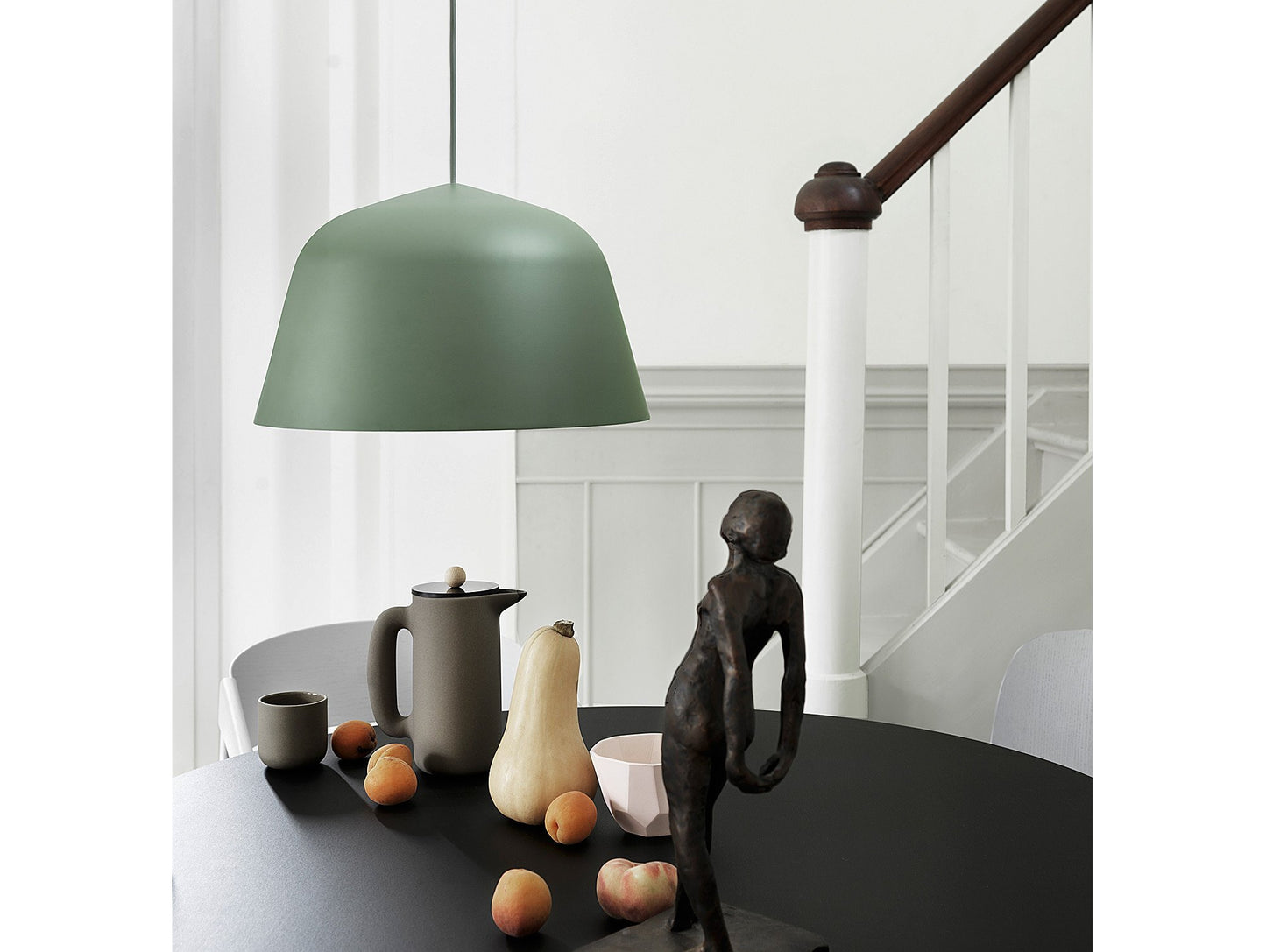 40 cm Dusty Green Ambit Pendant by Muuto