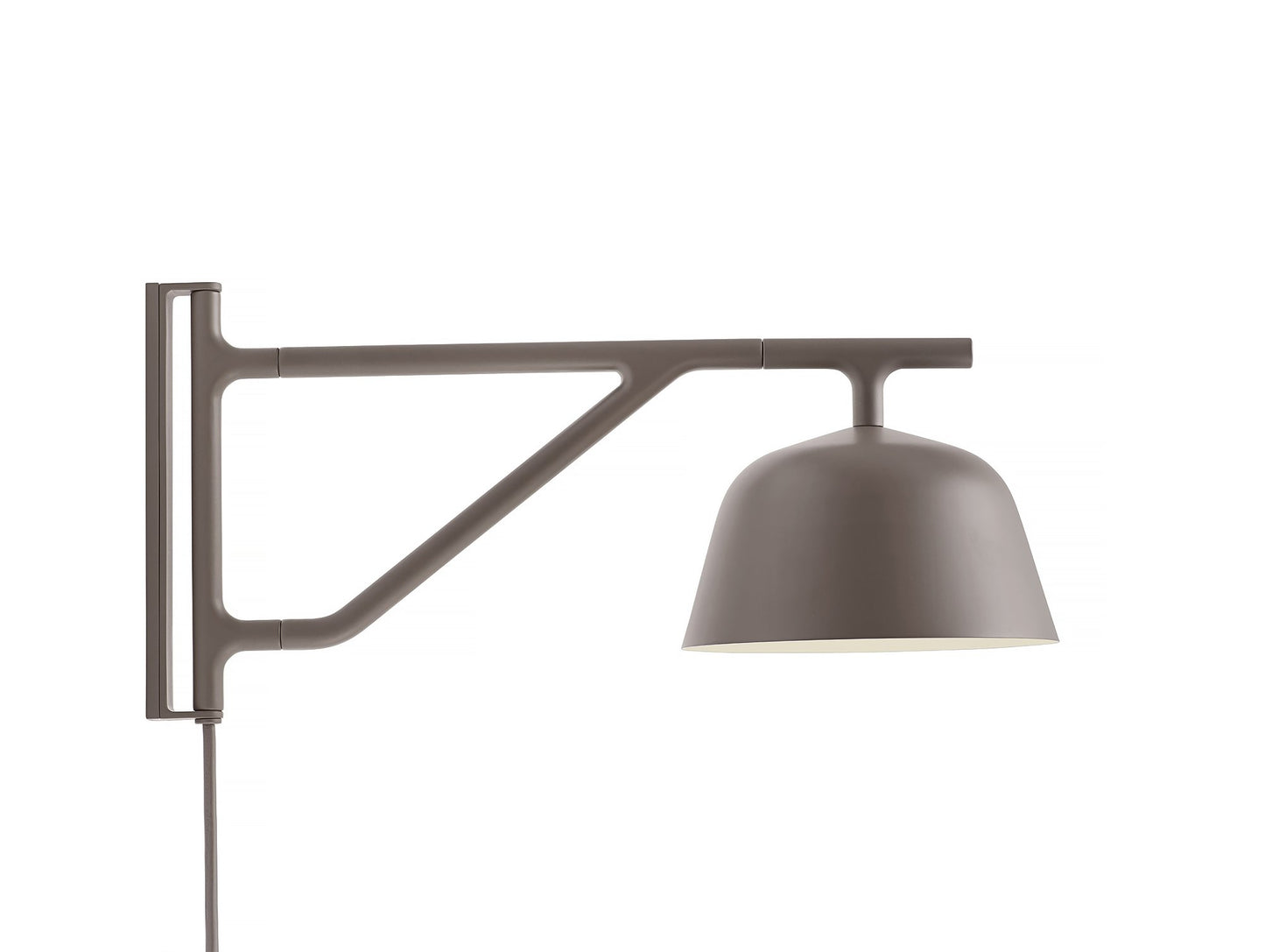 Taupe Ambit Wall Lamp by Muuto