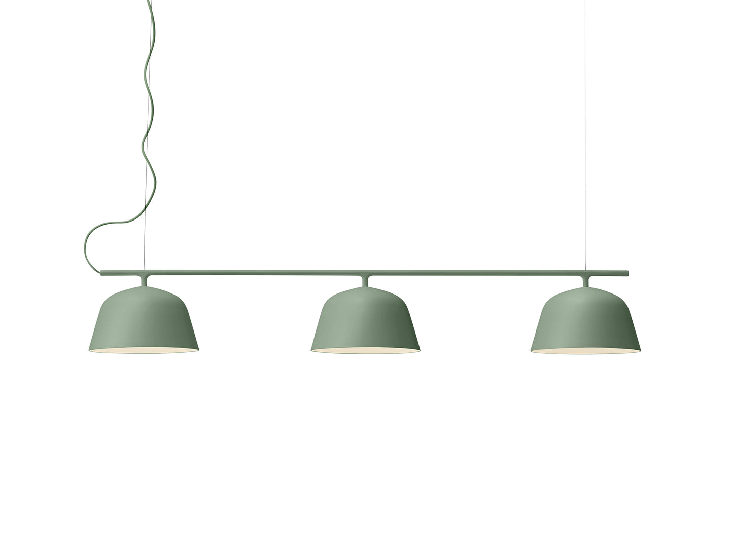 Dusty Green Ambit Rail Lamp by Muuto