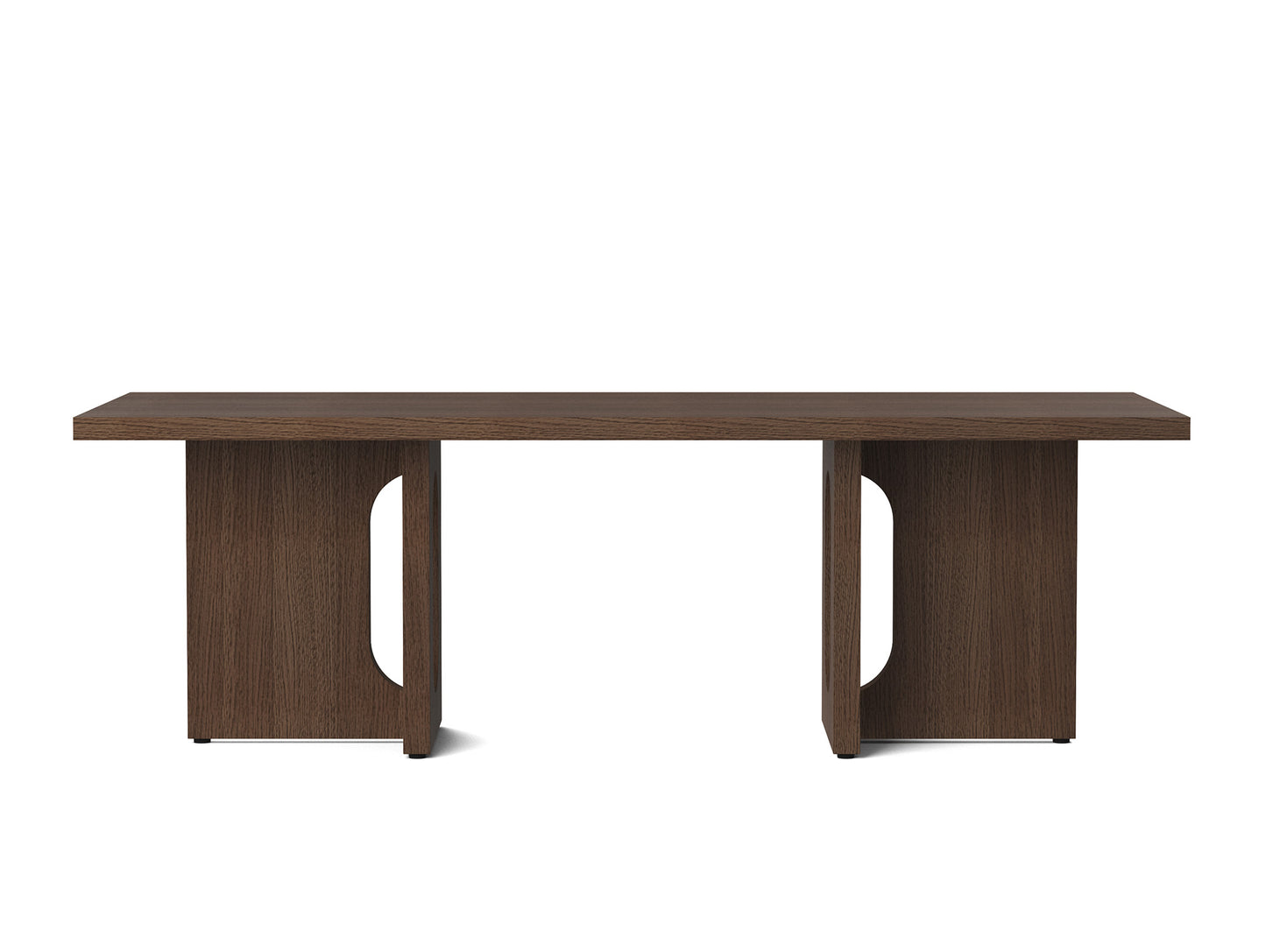 Androgyne Lounge Table by Menu - Dark Oak Veneer Top / Dark Oak Veneer Base