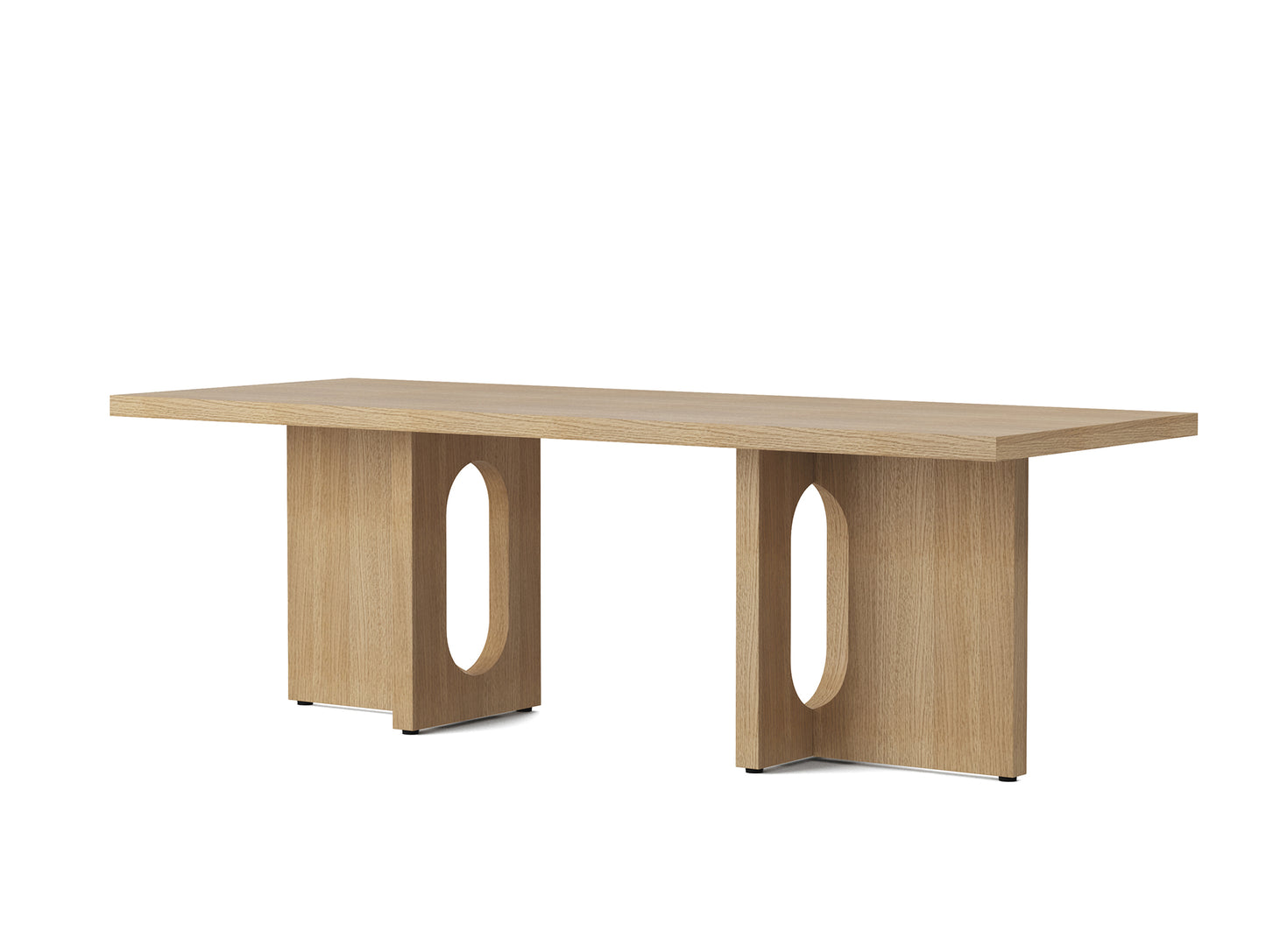 Androgyne Lounge Table by Menu - Oak Veneer Top / Oak Veneer Base