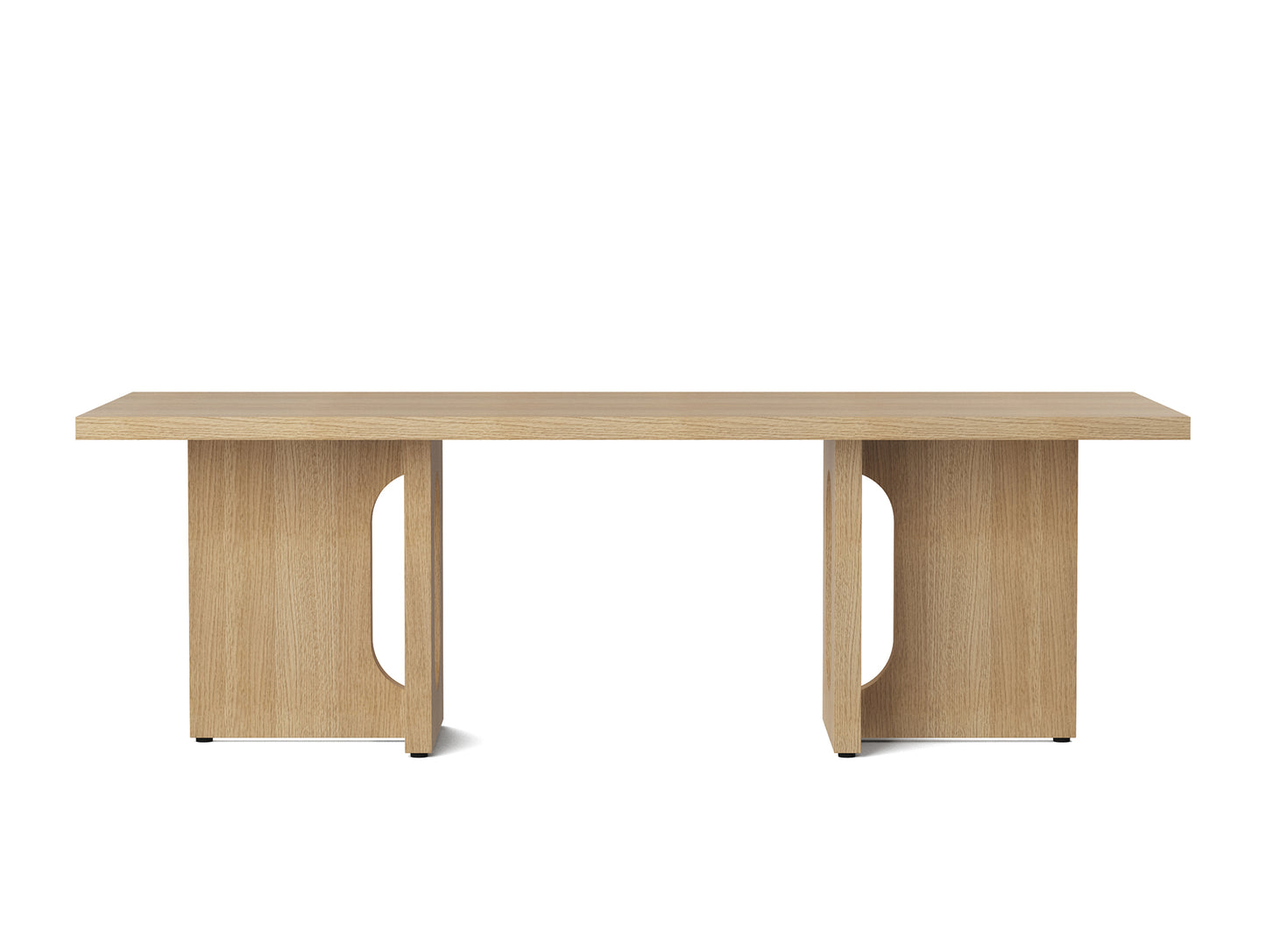 Androgyne Lounge Table by Menu - Oak Veneer Top / Oak Veneer Base