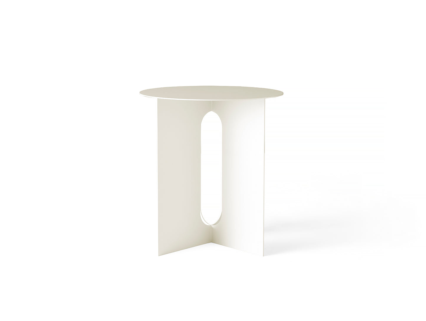 Androgyne Side Table in White by Menu