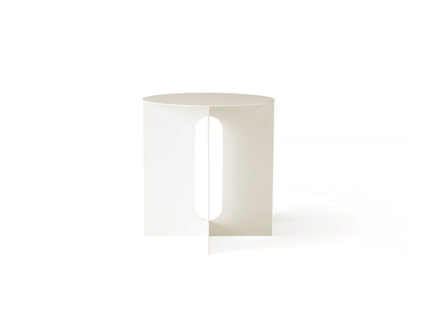 Androgyne Side Table in White by Menu