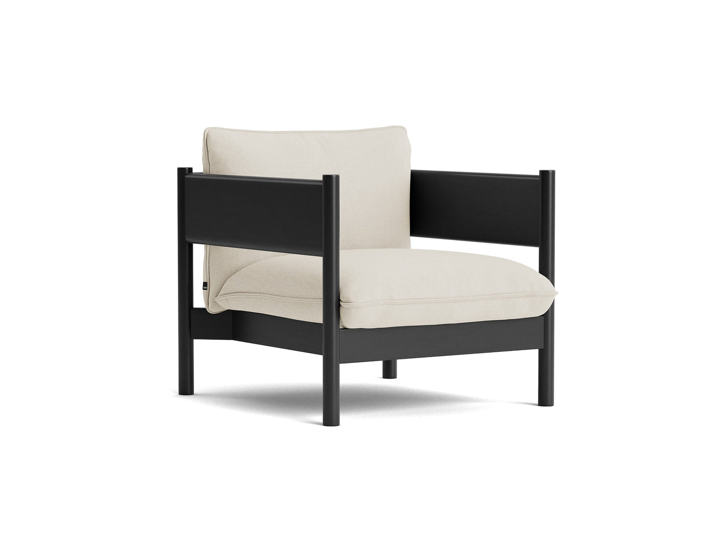 Arbour Club Armchair / Vidar 1511 / Black Beech by HAY