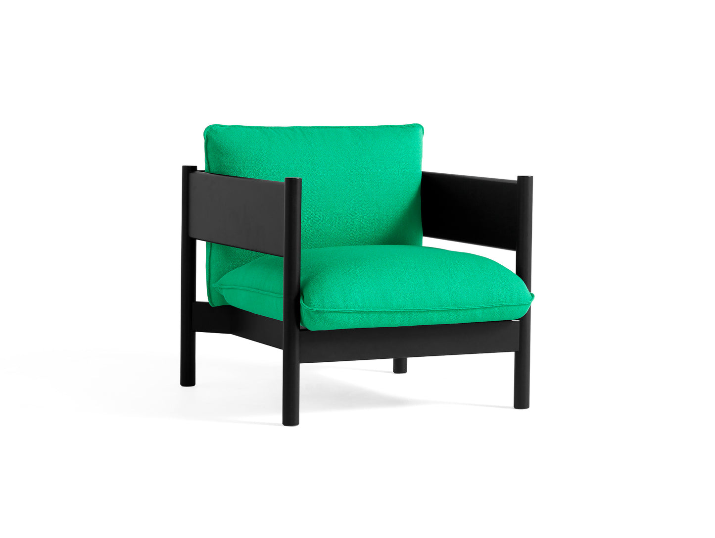 Arbour Club Armchair / Vidar 932 / Black Beech by HAY