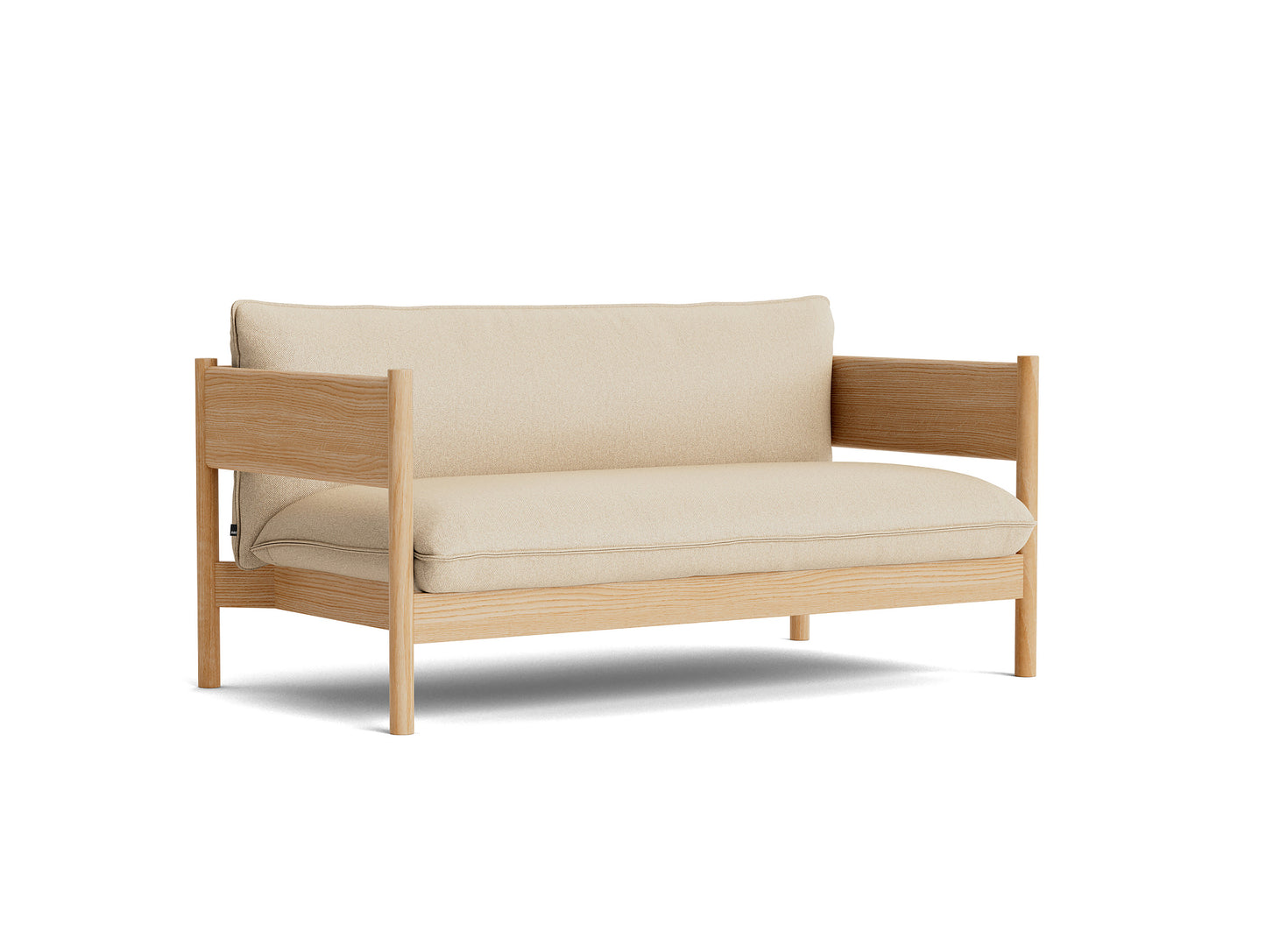 Arbour Club Sofa / Hallingdal 220 / Oiled Waxed Oak / by HAY