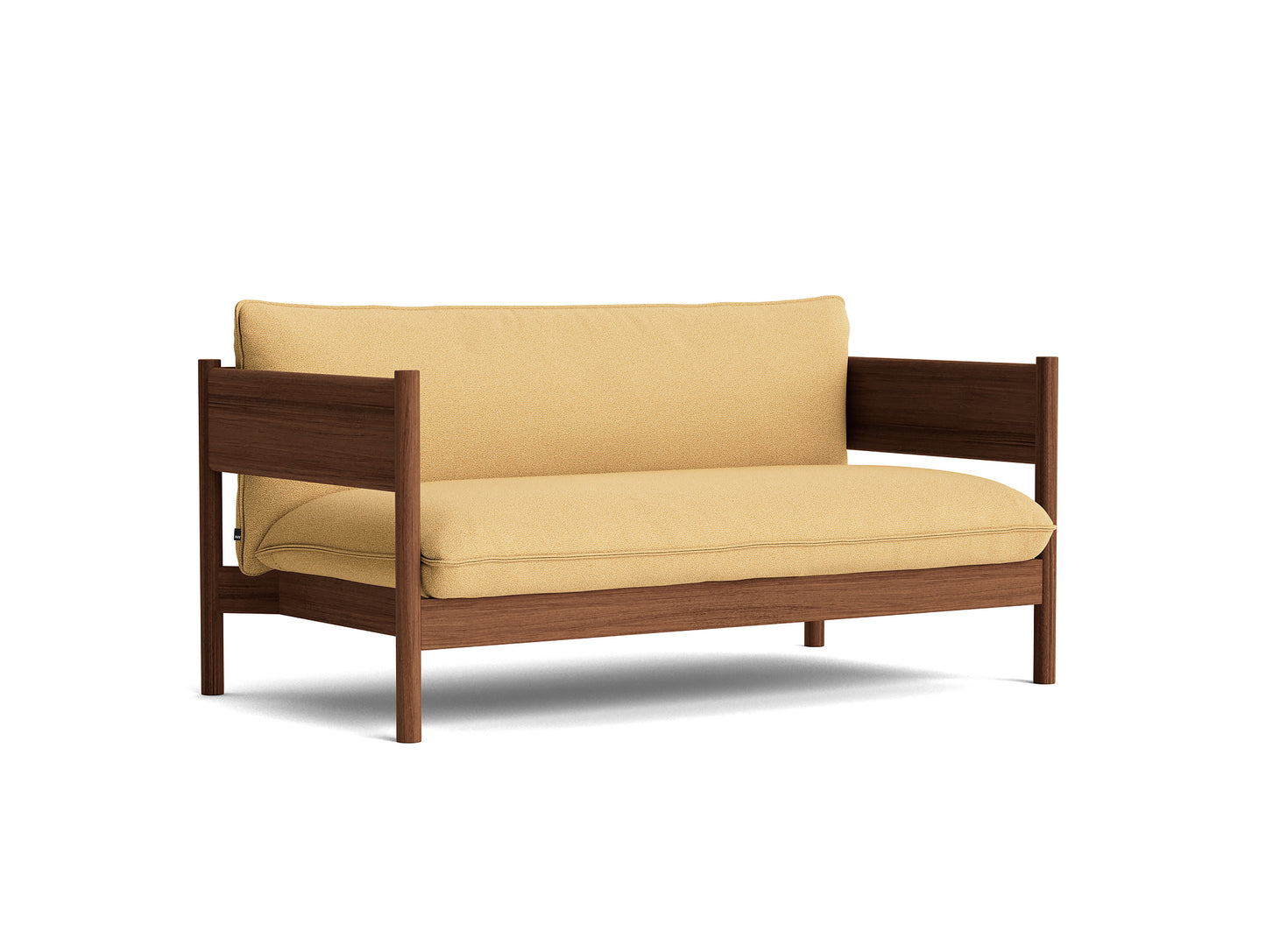 Arbour Club Sofa / Olavi 15 / Oiled Waxed Walnut / by HAY