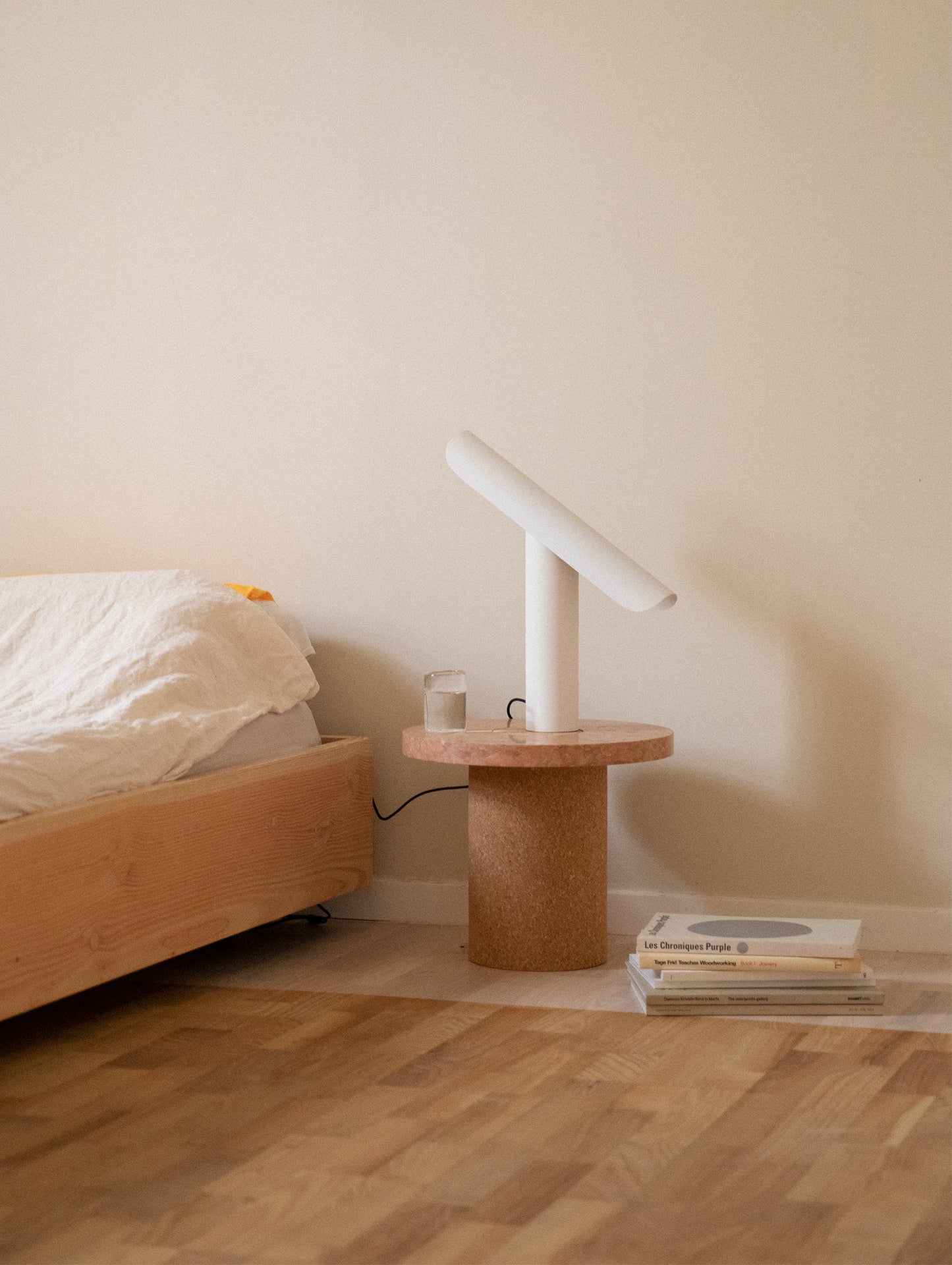 T Lamp by Frama - White Powder Coated Steel