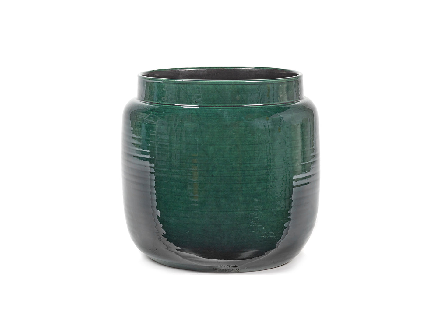 Flower Pot Dark Green / Diameter: 32 cm by Serax