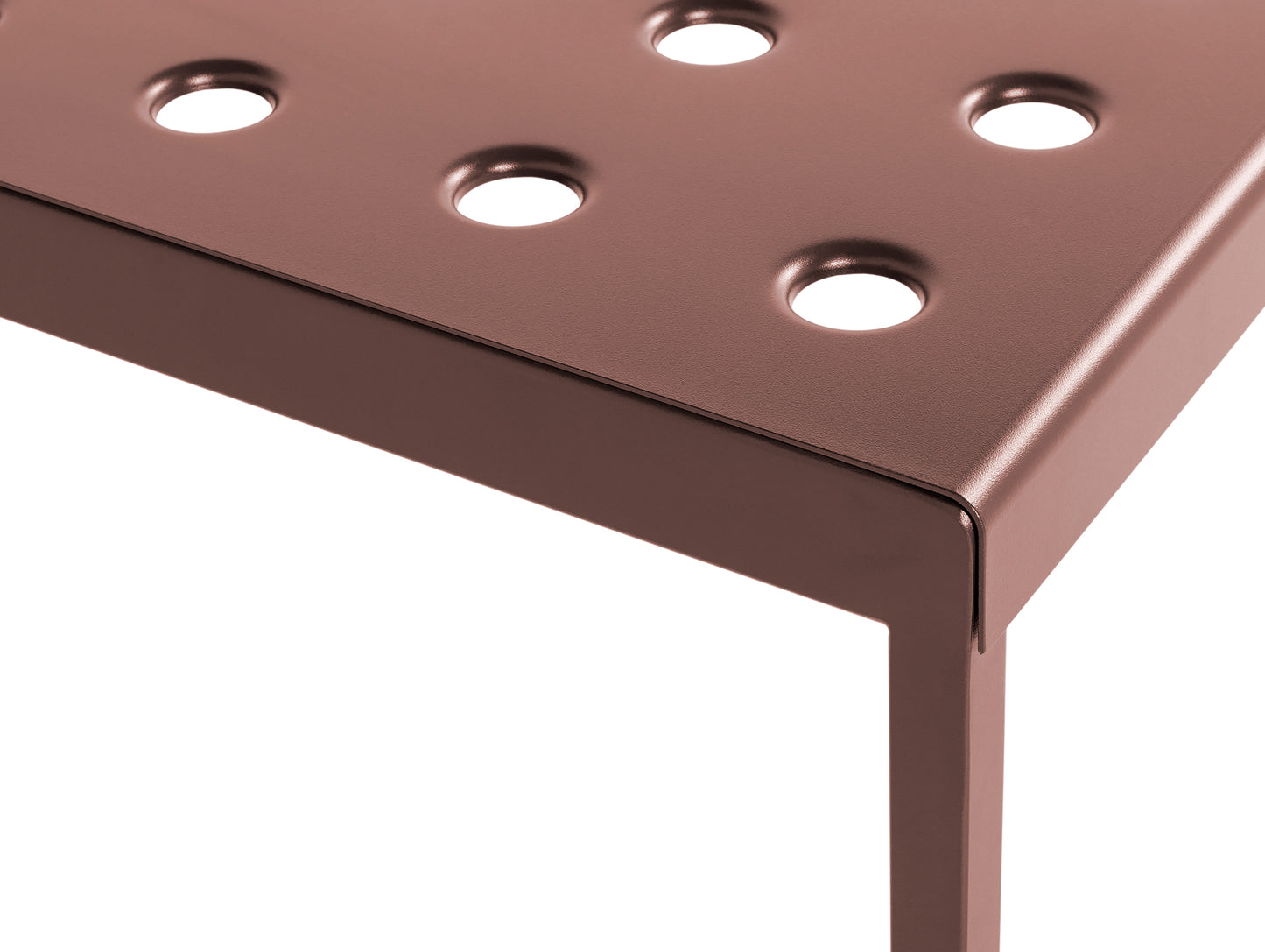 Iron Red / L144 cm / Balcony Outdoor Dining Table by HAY