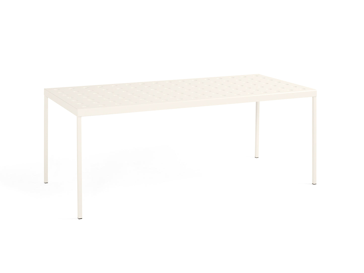 Chalk Beige / L190 cm / Balcony Outdoor Dining Table by HAY