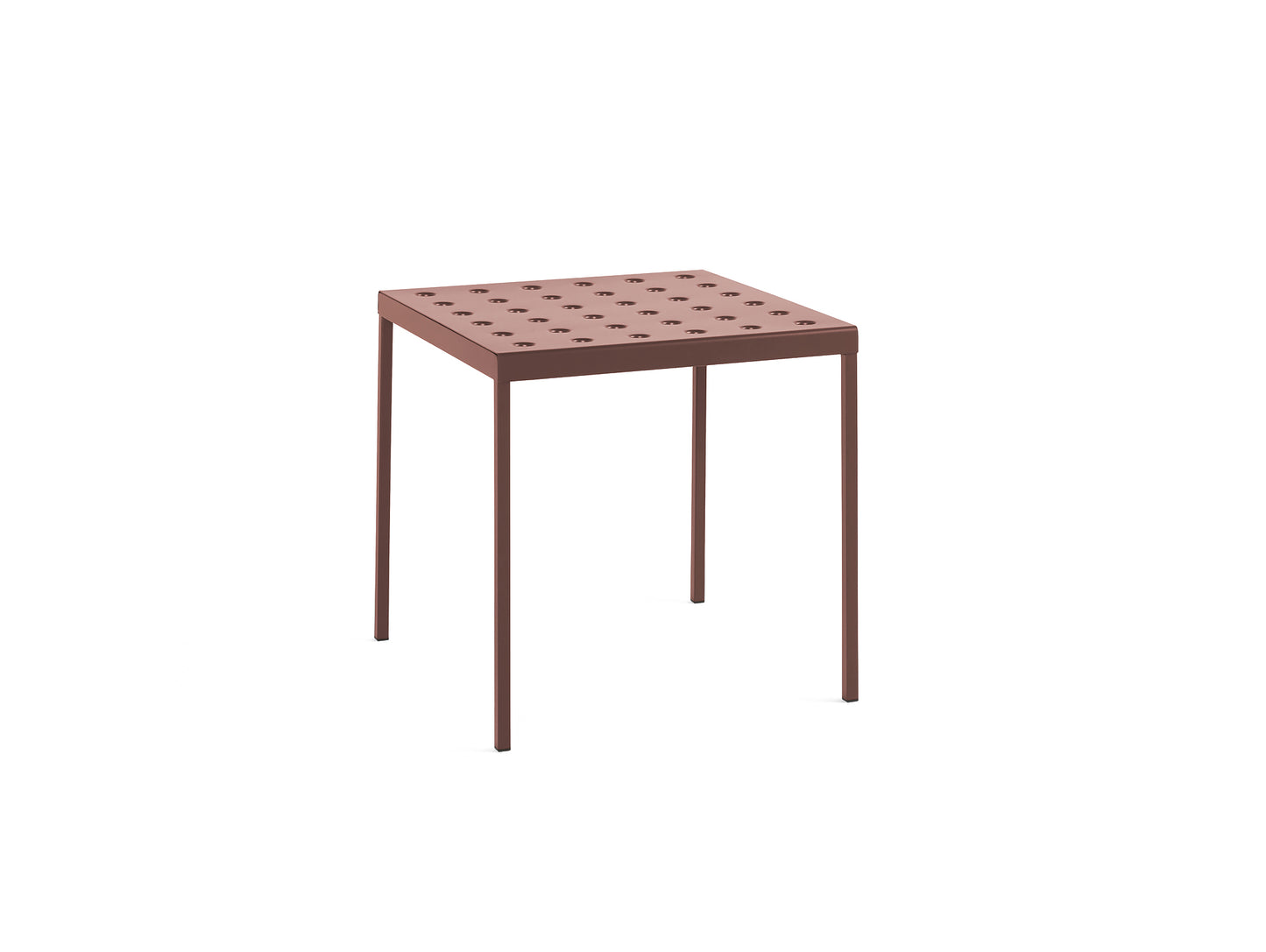 Iron Red / L75 cm / Balcony Outdoor Dining Table by HAY