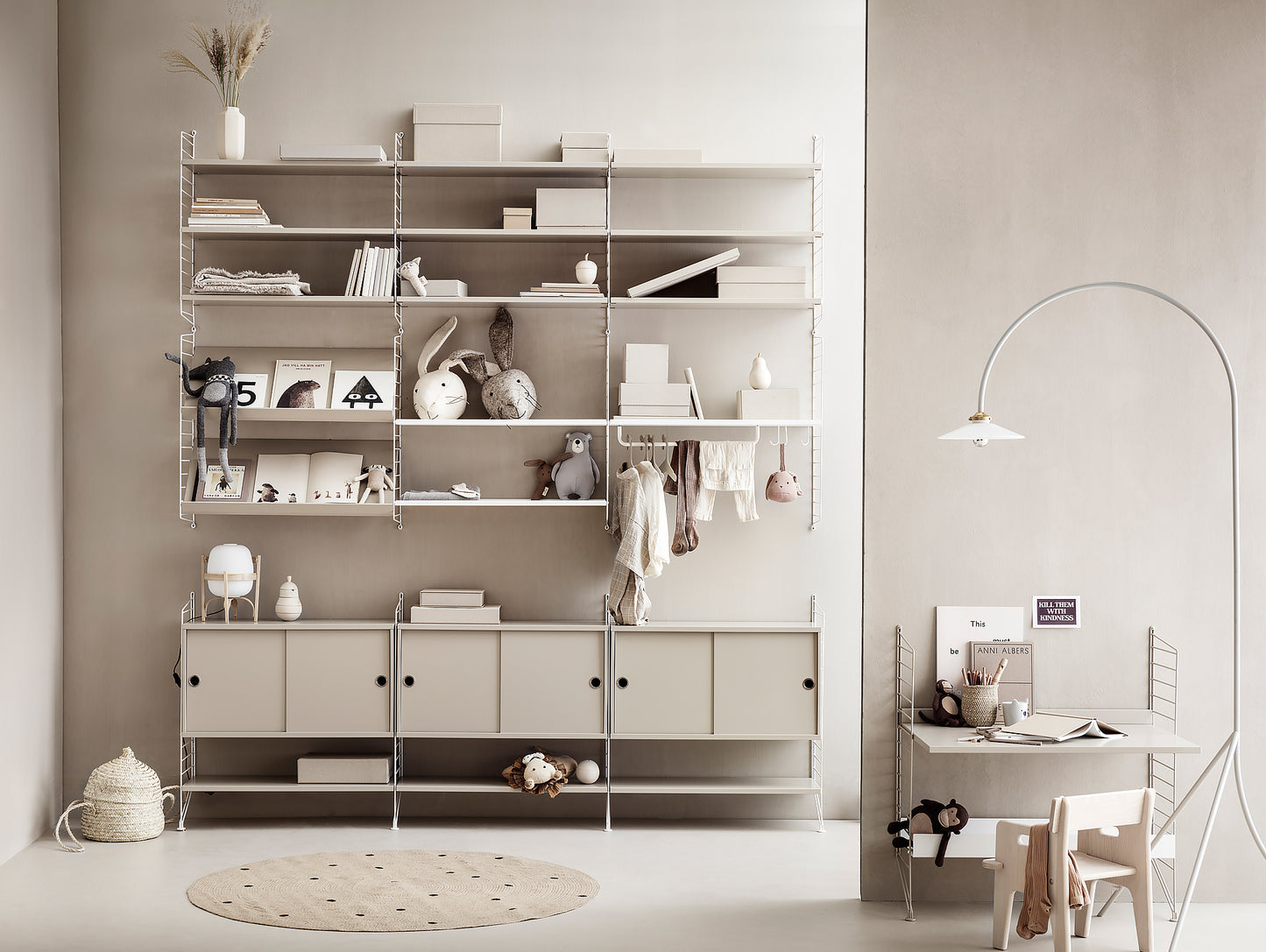 String System Magazine Shelf