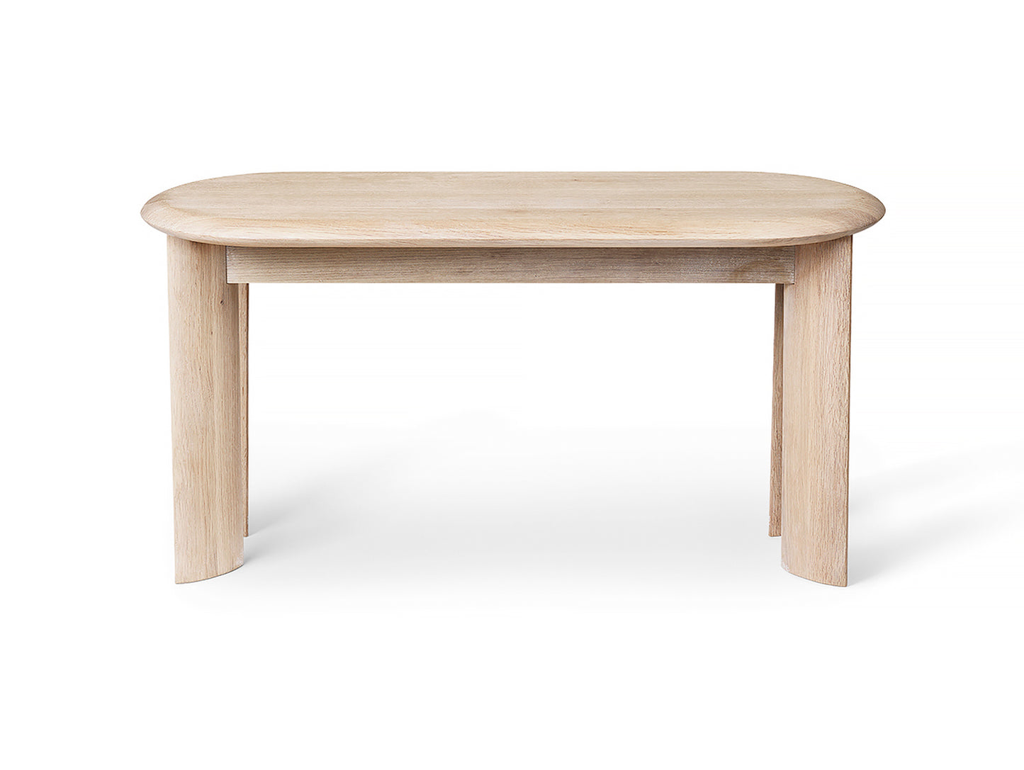 White Oiled Oak Bevel Bench by Ferm Living