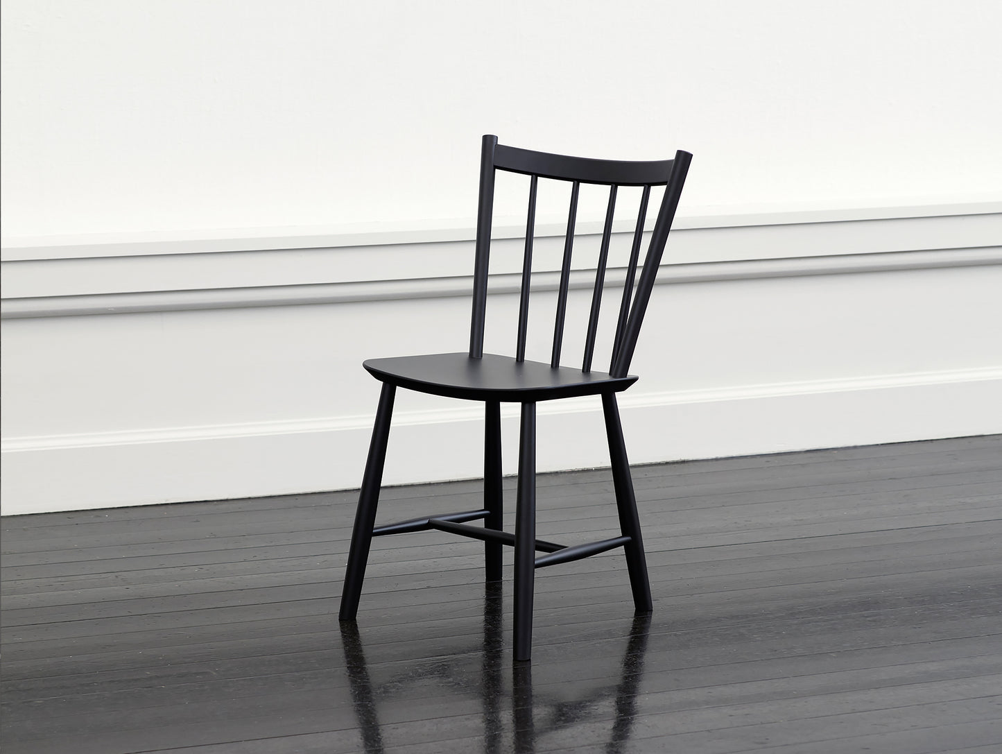 Black J41 Chair by HAY