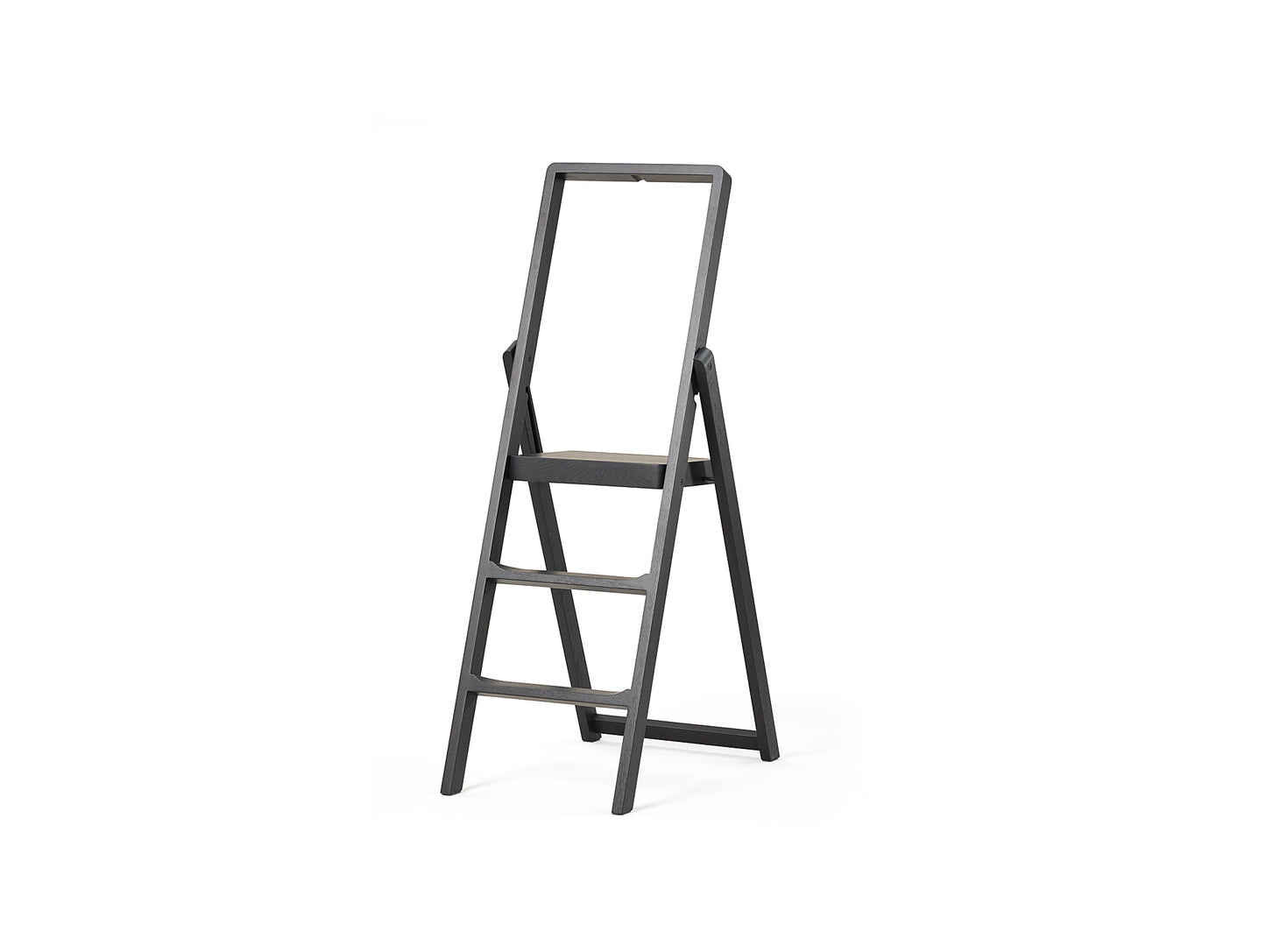 Black Stained Oak Step Ladder by Design House Stockholm