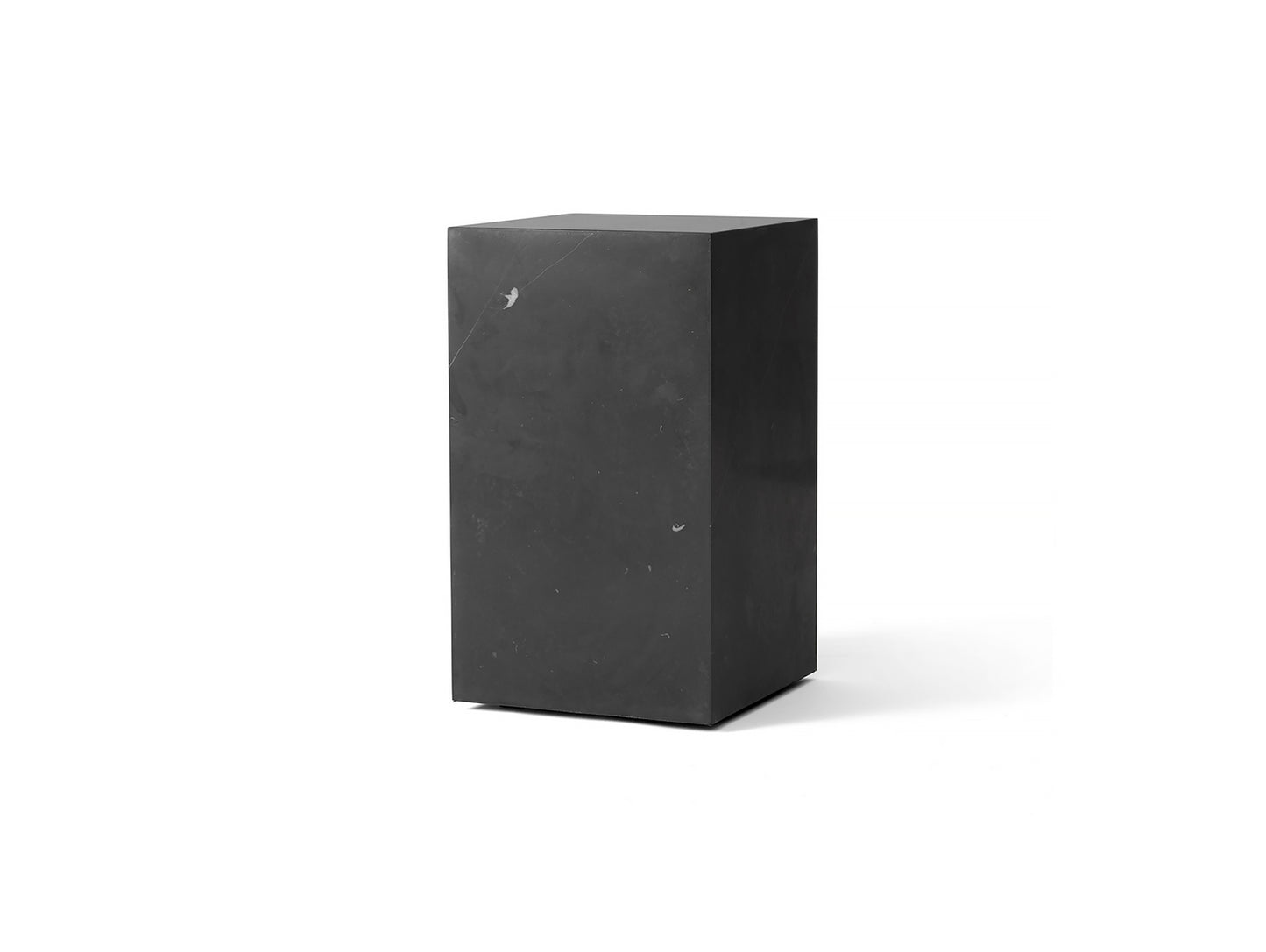 Plinth Tall - Nero Marquina Marble - Menu