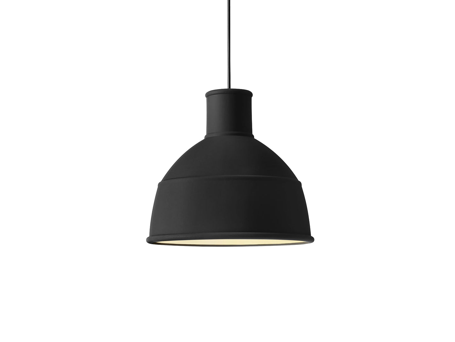 Unfold Rubber Pendant by Muuto - Black