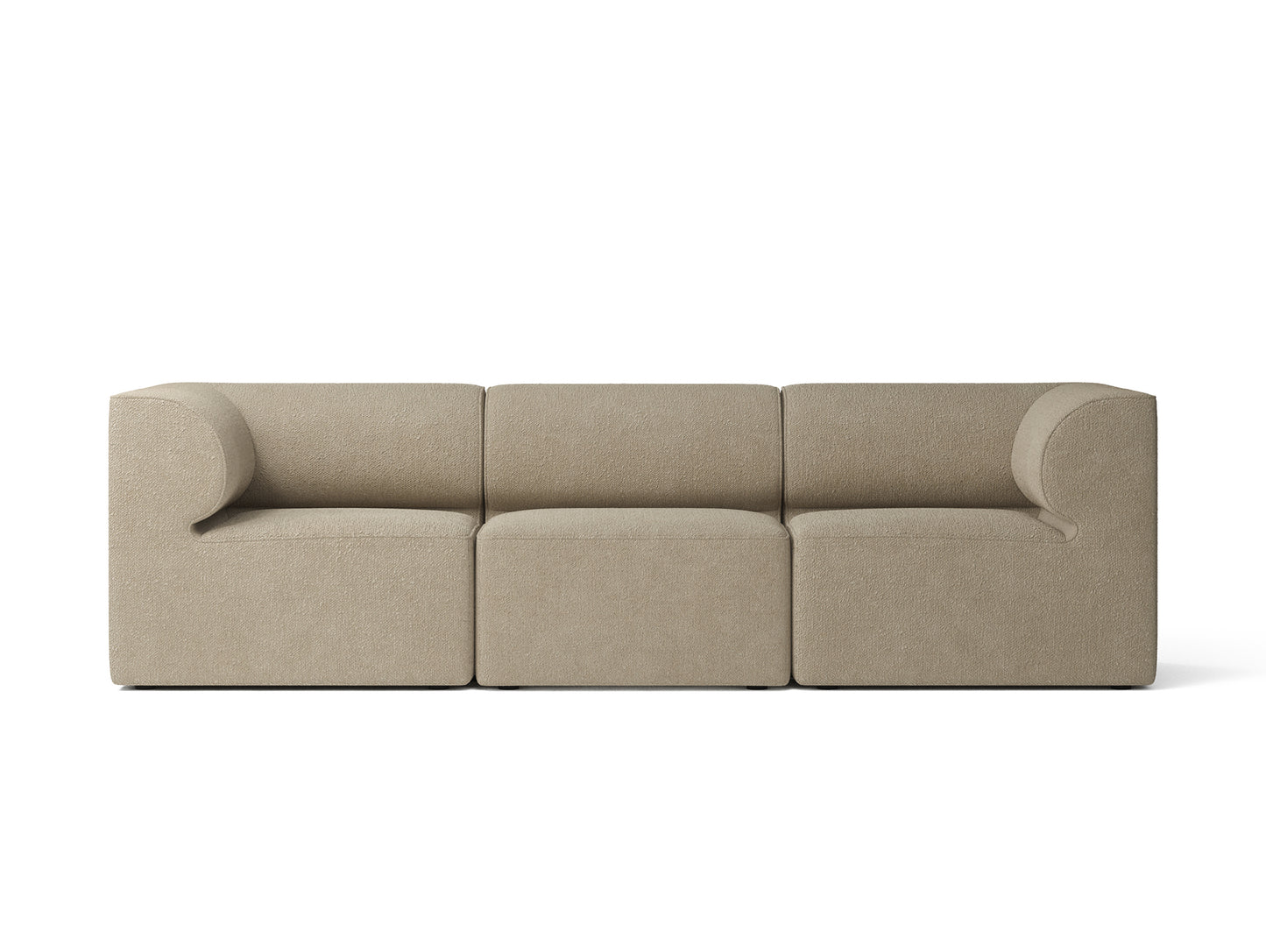 Eave 3-Seater Modular Sofa 86 by Menu - uk boucle 04 beige