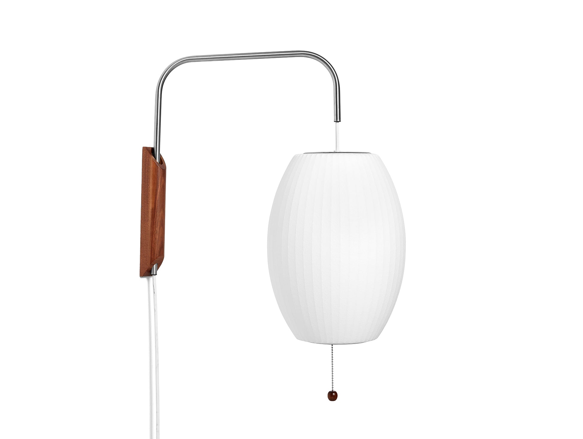 George Nelson Cigar Bubble Wall Sconce by HAY