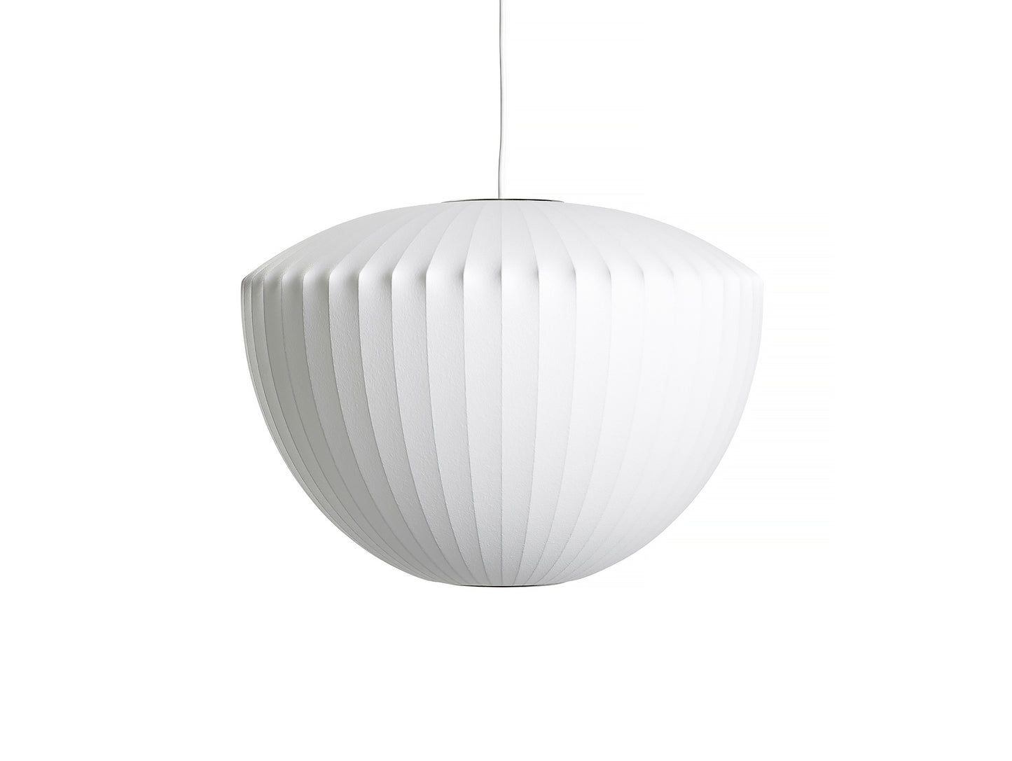 George Nelson Medium Apple Bubble Pendant Lamp by HAY