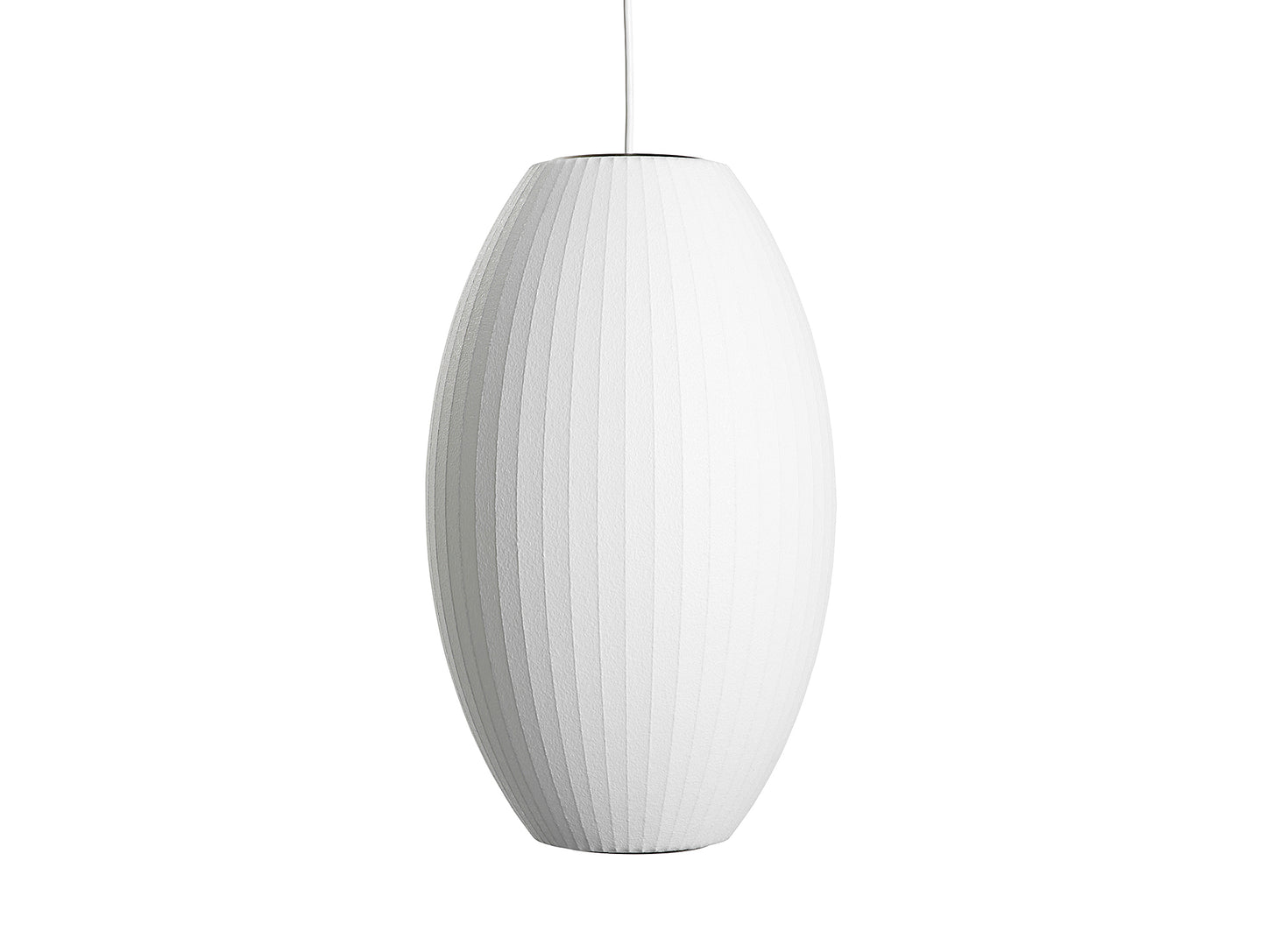 George Nelson Large Cigar Bubble Pendant Lamp by HAY