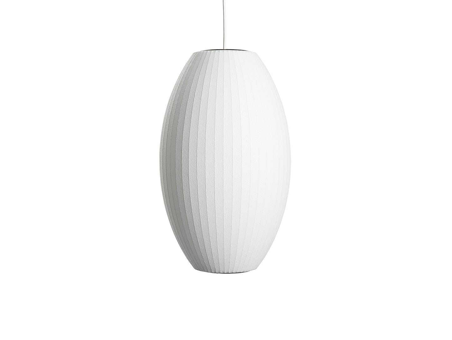 George Nelson Medium Cigar Bubble Pendant Lamp by HAY