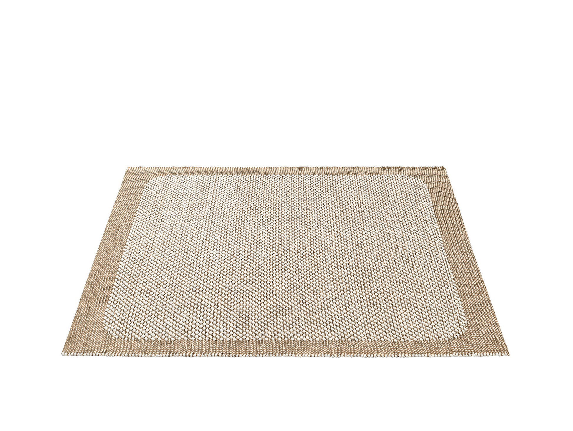 Small Burnt Orange Pebble Rug by Muuto