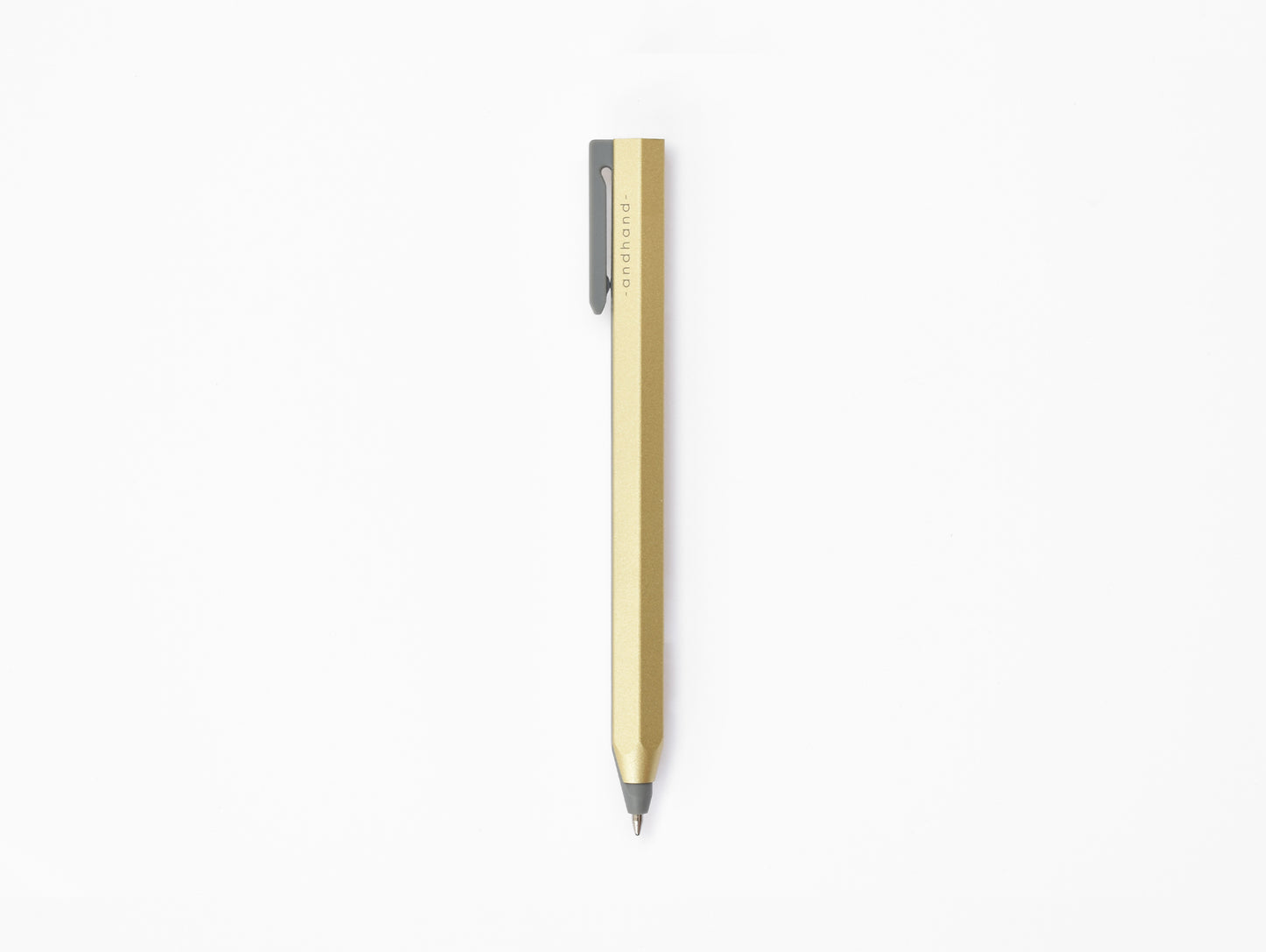 Core Retractable Pen by Andhand - Gold Lustre