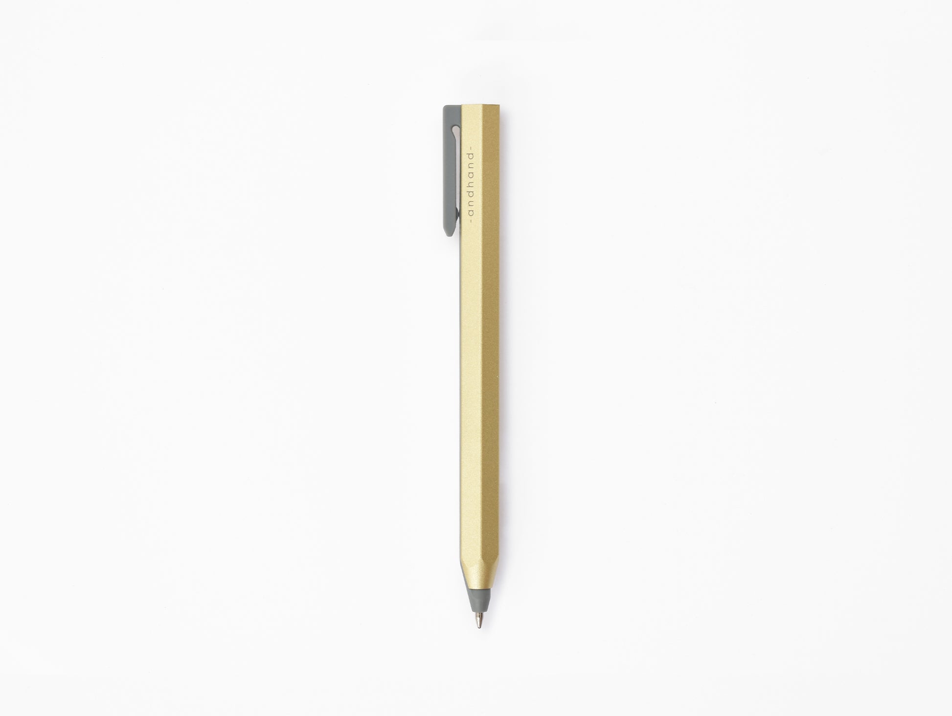 Core Retractable Pen by Andhand - Gold Lustre