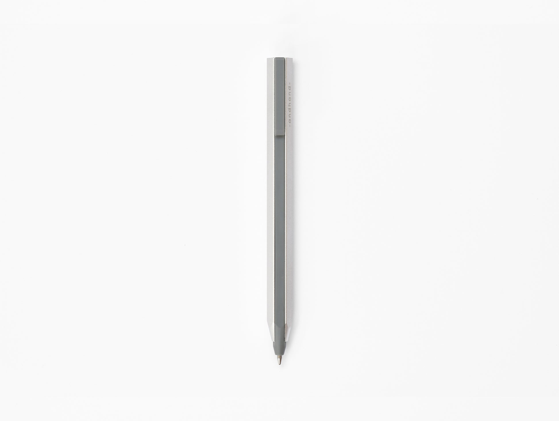 Core Retractable Pen by Andhand - Silver Lustre