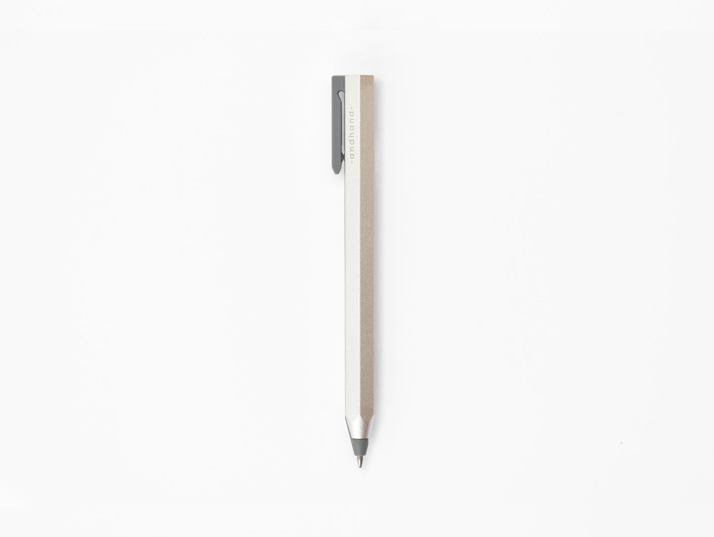 Core Retractable Pen by Andhand - Silver Lustre